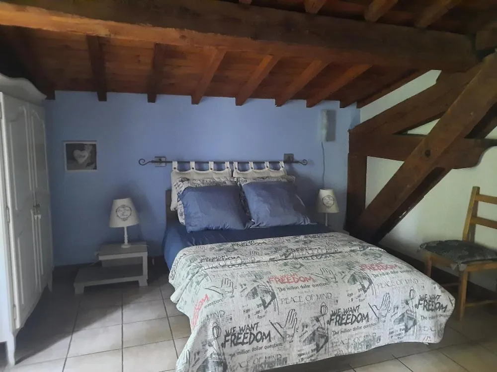 Bedroom, Bed in Domaine La Sauzette