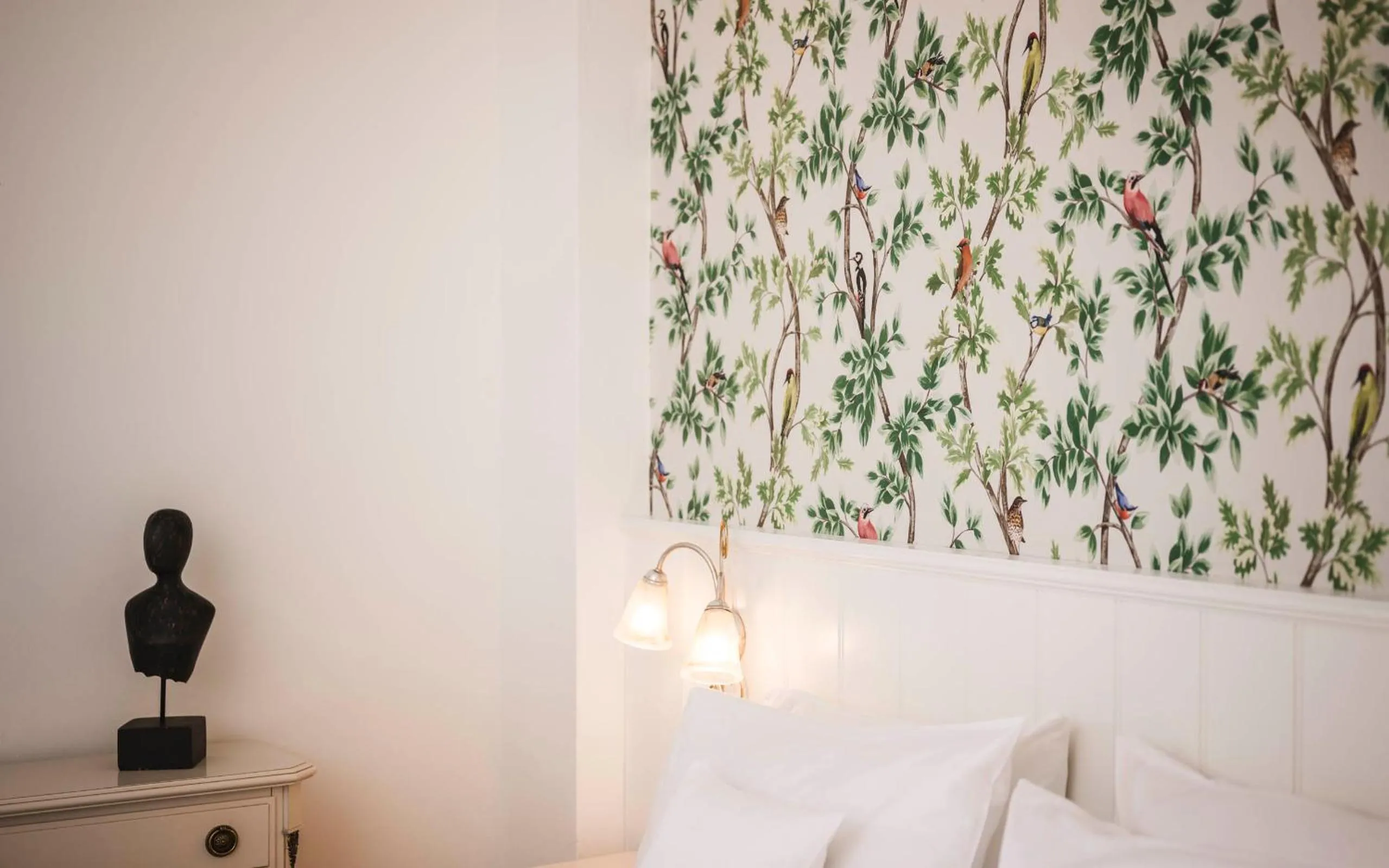 Bed in Hotel Villa Kastelruth