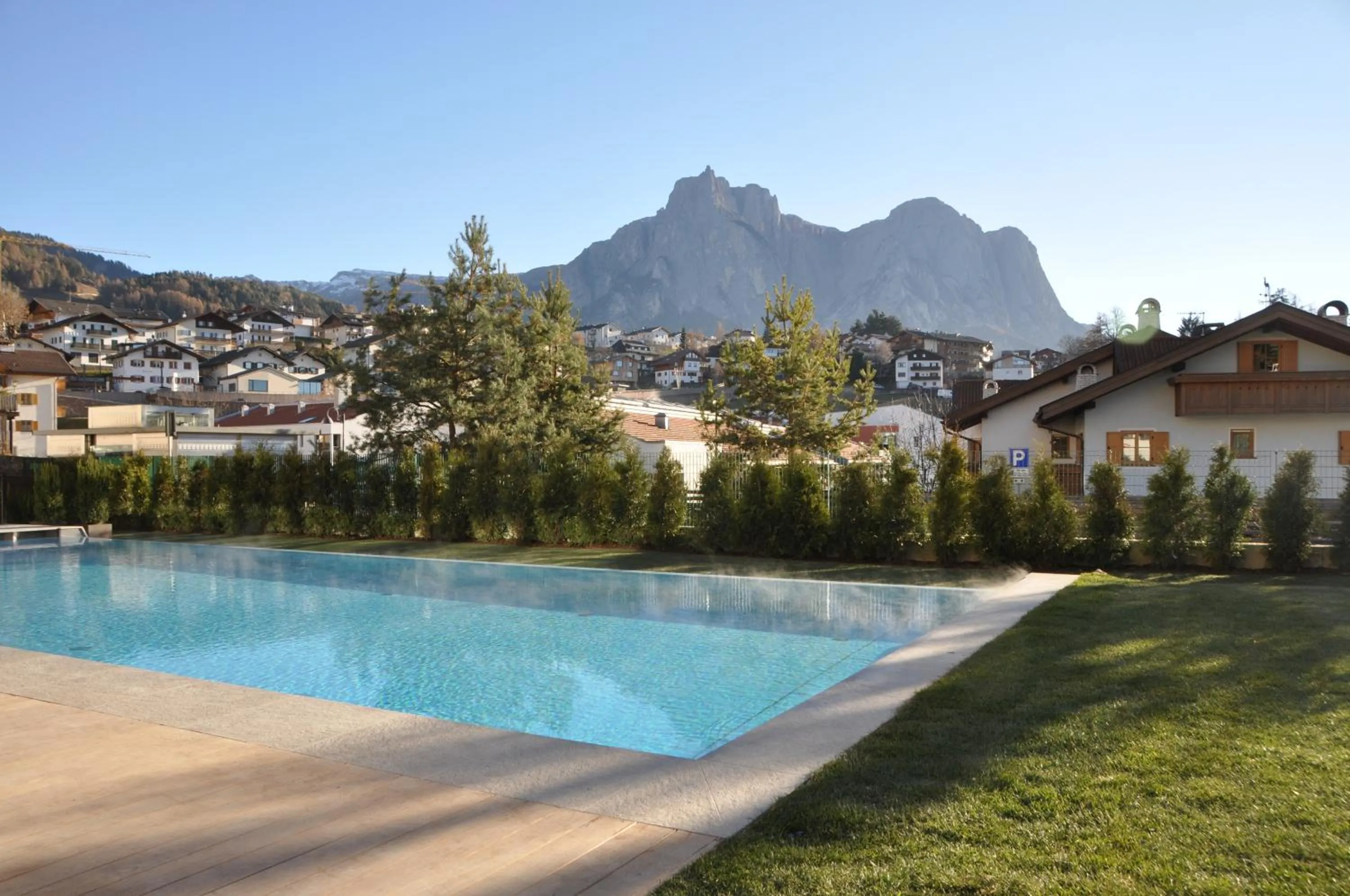 Swimming pool in Hotel Villa Kastelruth