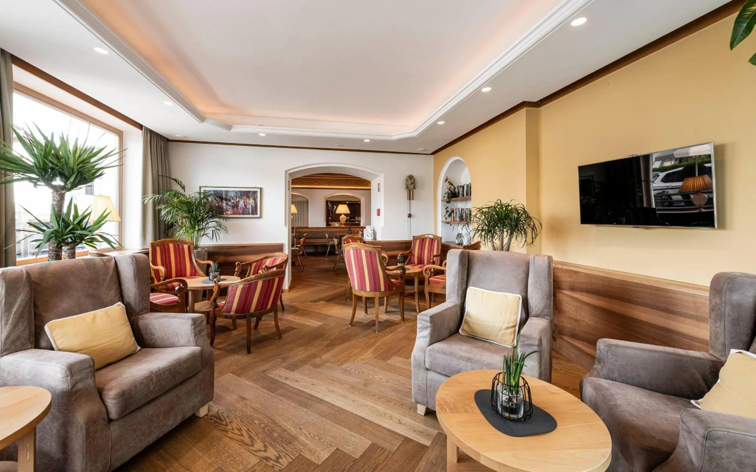 Lobby or reception in Hotel Villa Kastelruth