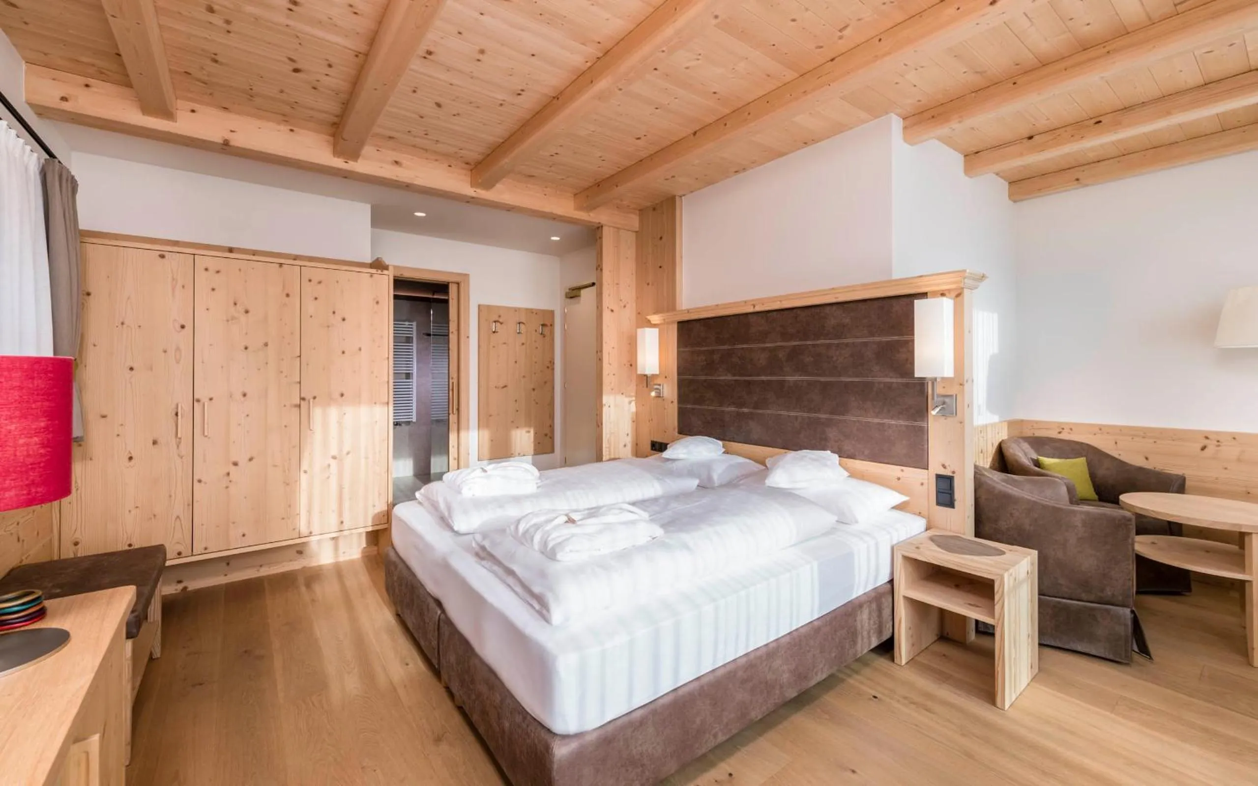 Bed in Hotel Villa Kastelruth