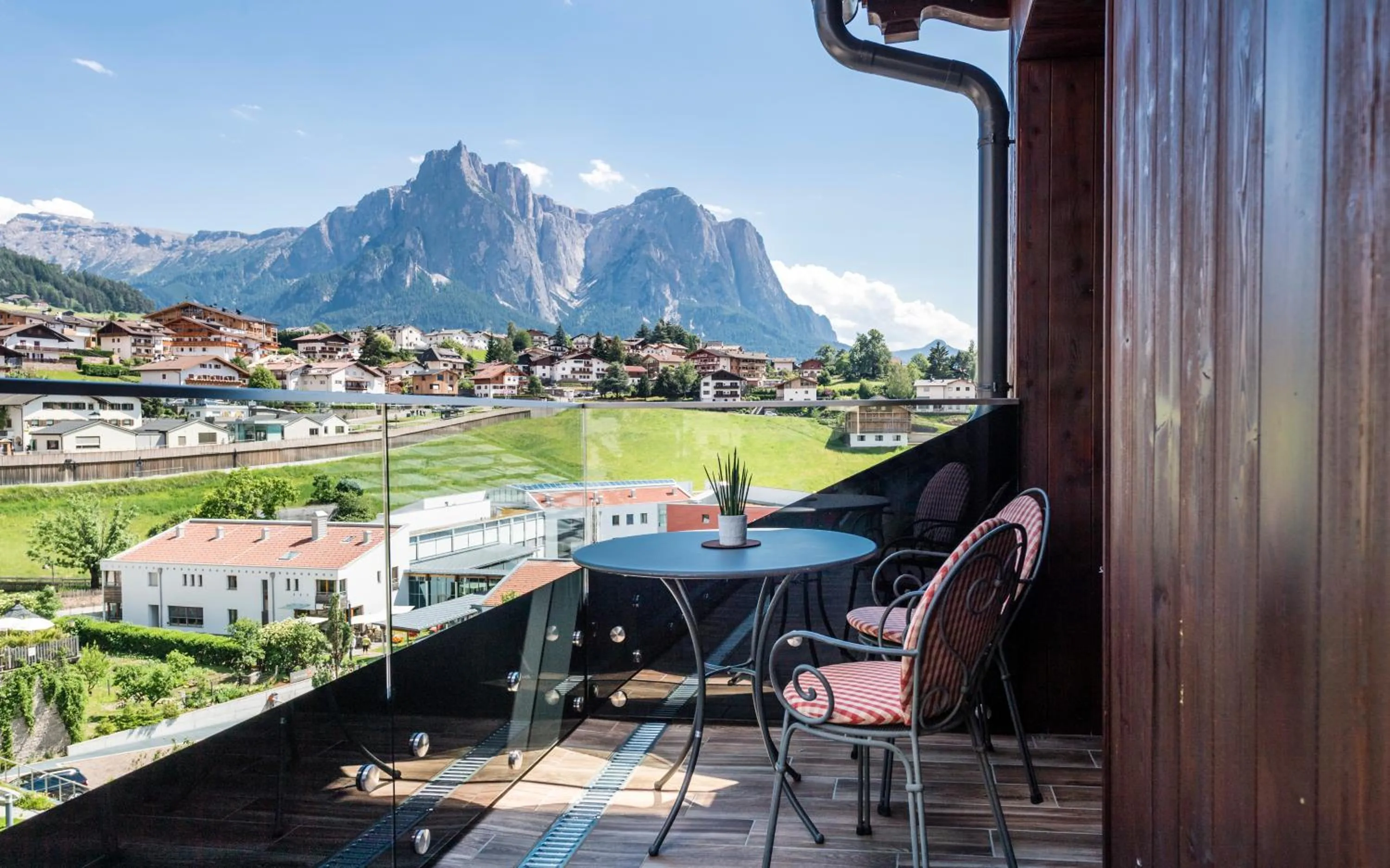 Mountain view in Hotel Villa Kastelruth