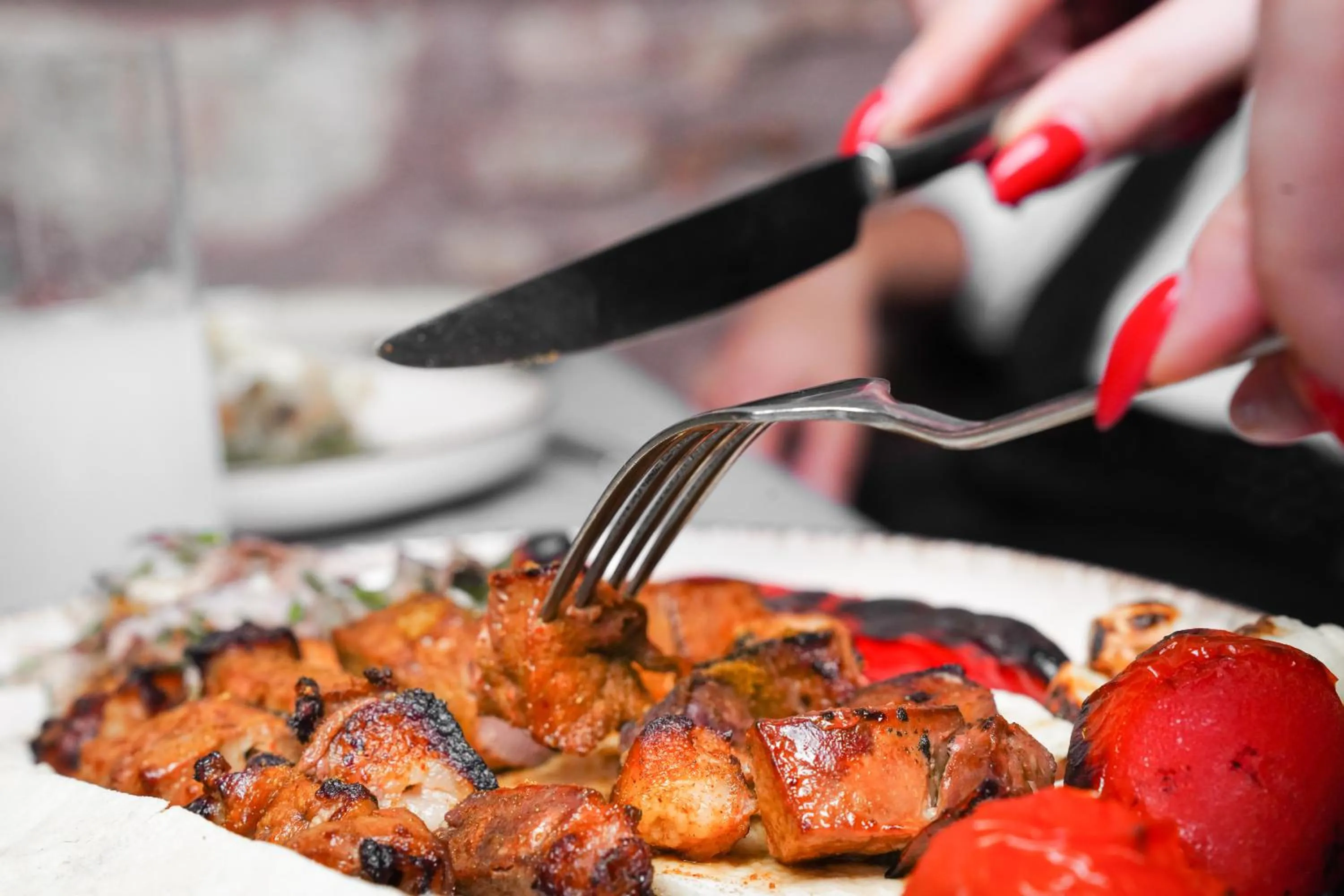 Food close-up in Panderma Port Hotel