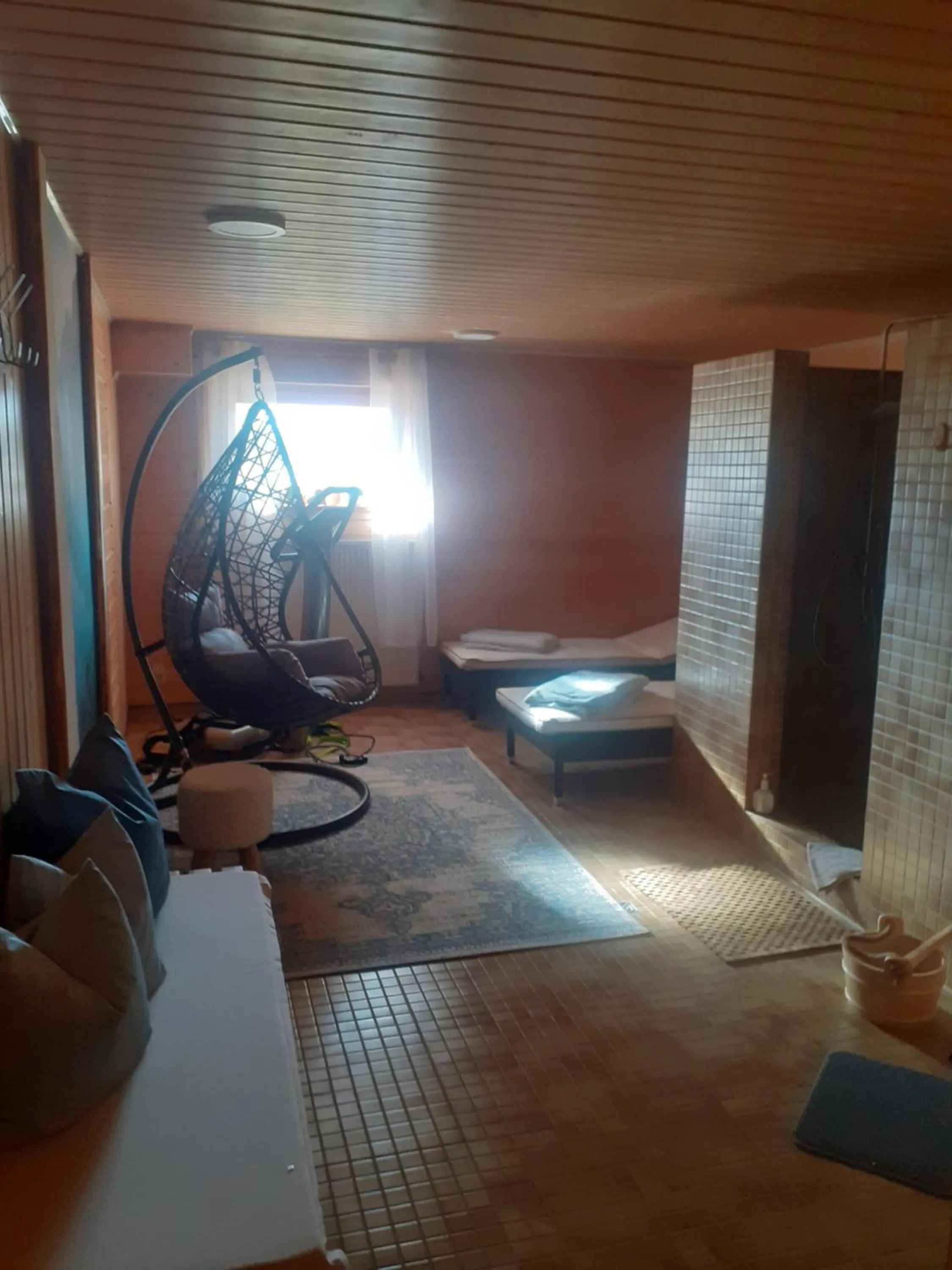 Sauna in Hotel Garni