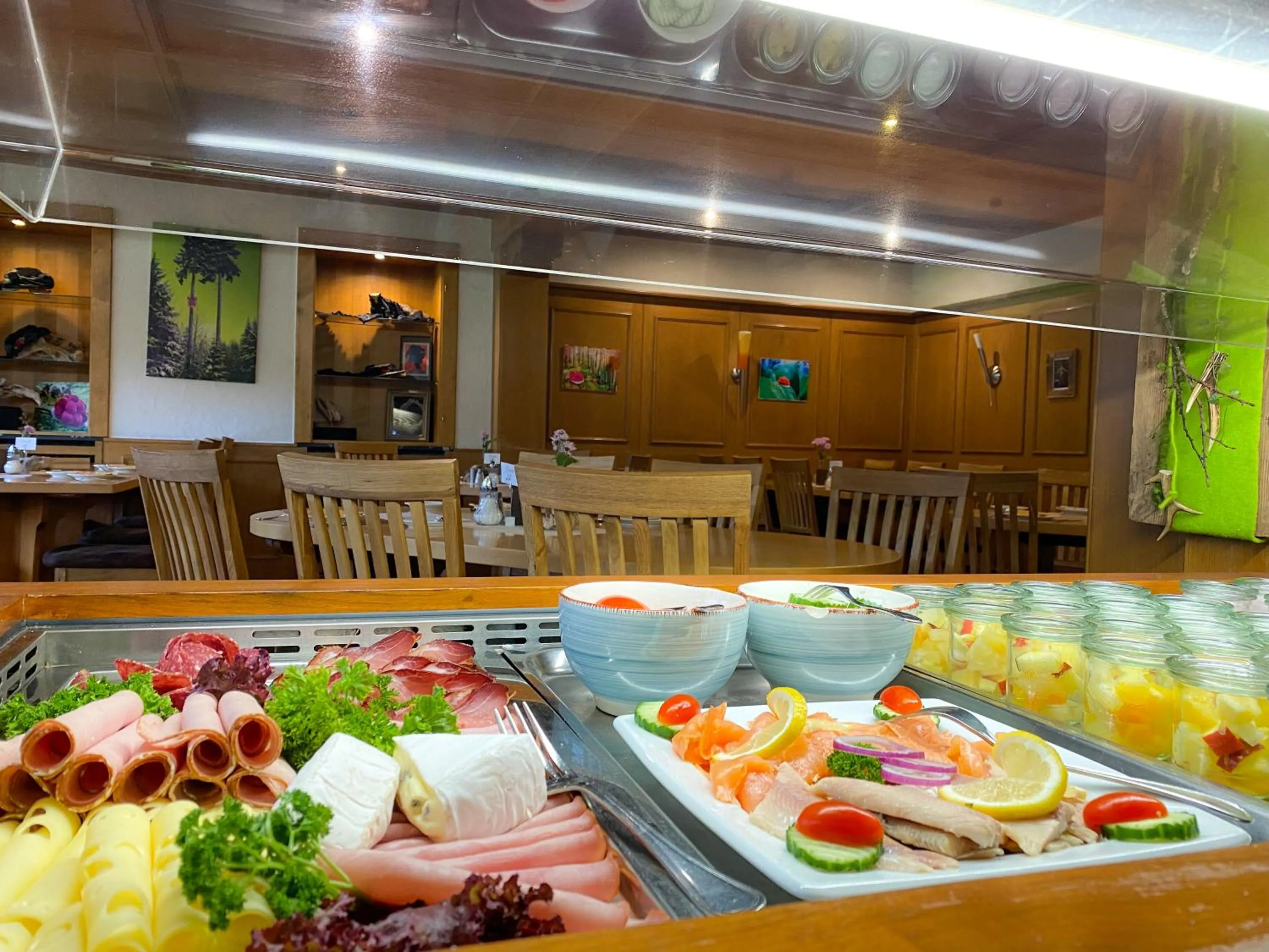 Buffet breakfast in Landgasthof Jostalstüble