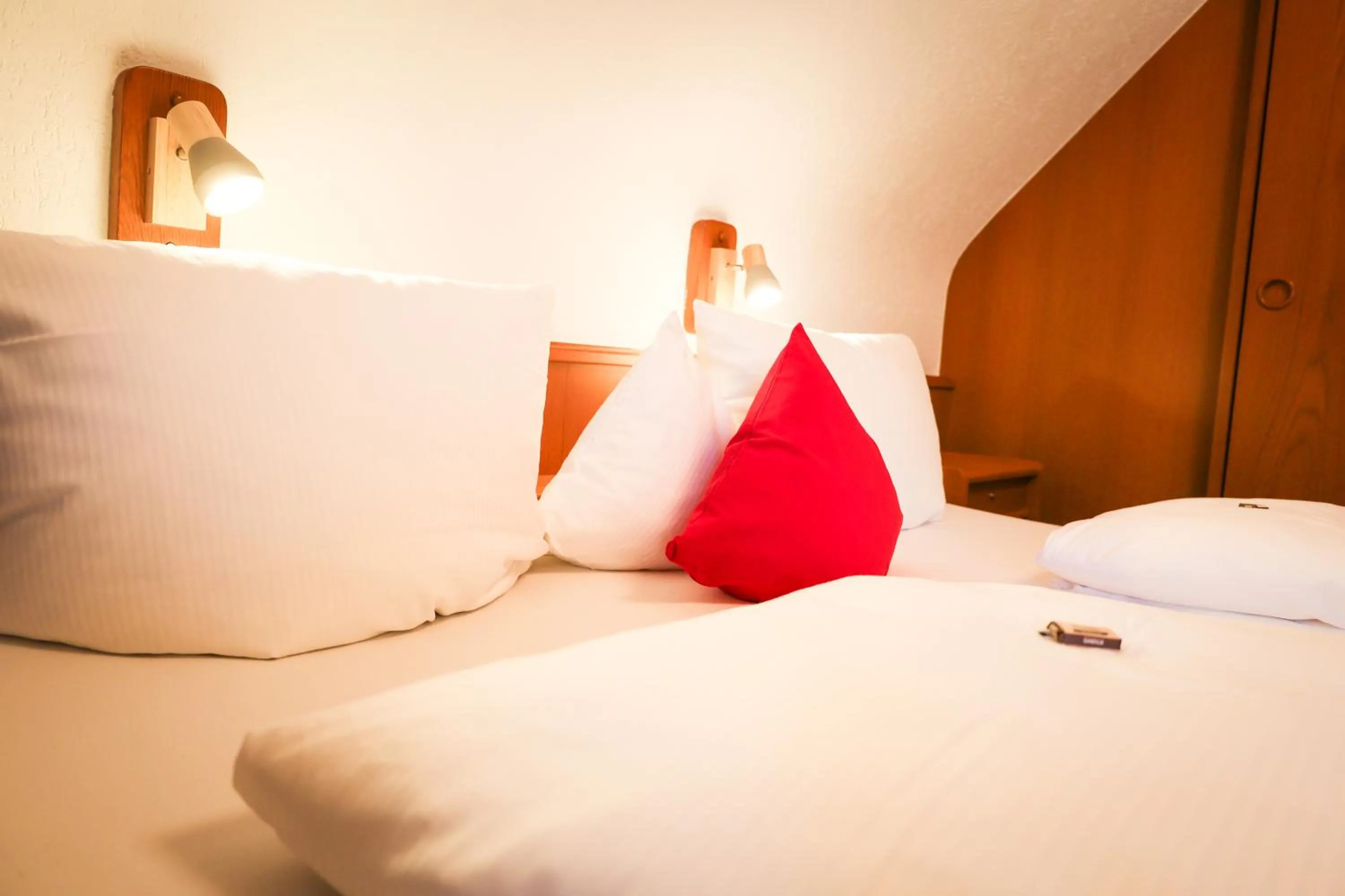 Bed in Landgasthof Jostalstüble