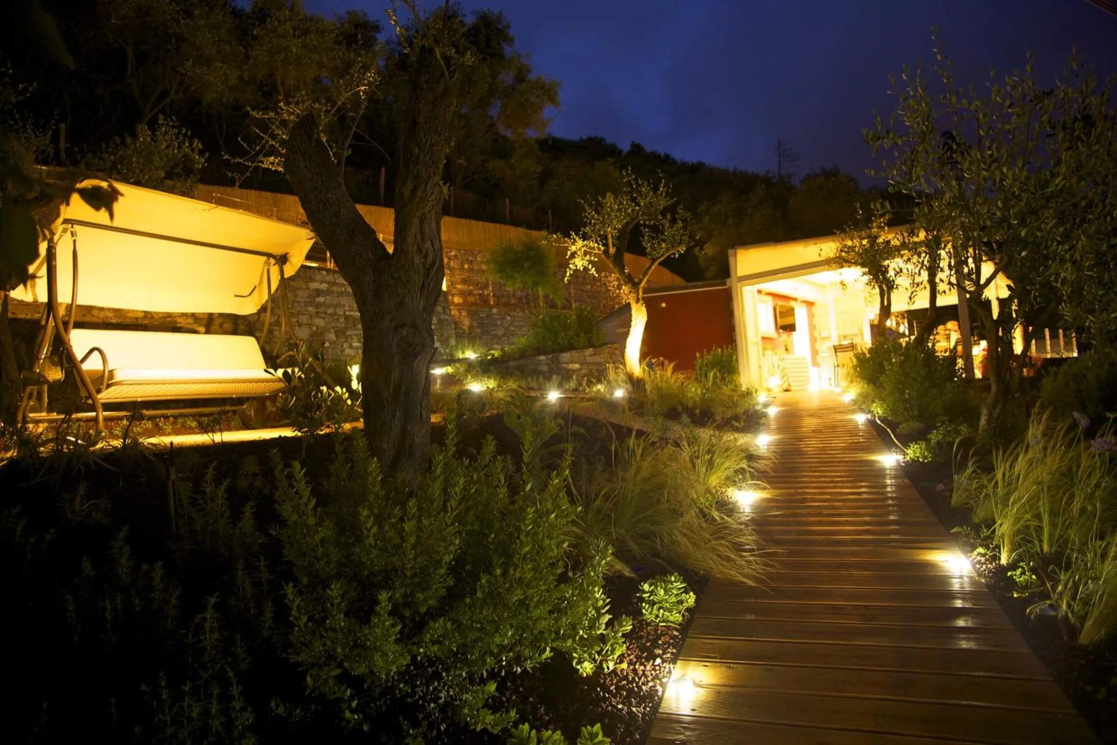 Patio in B&B Il Parco