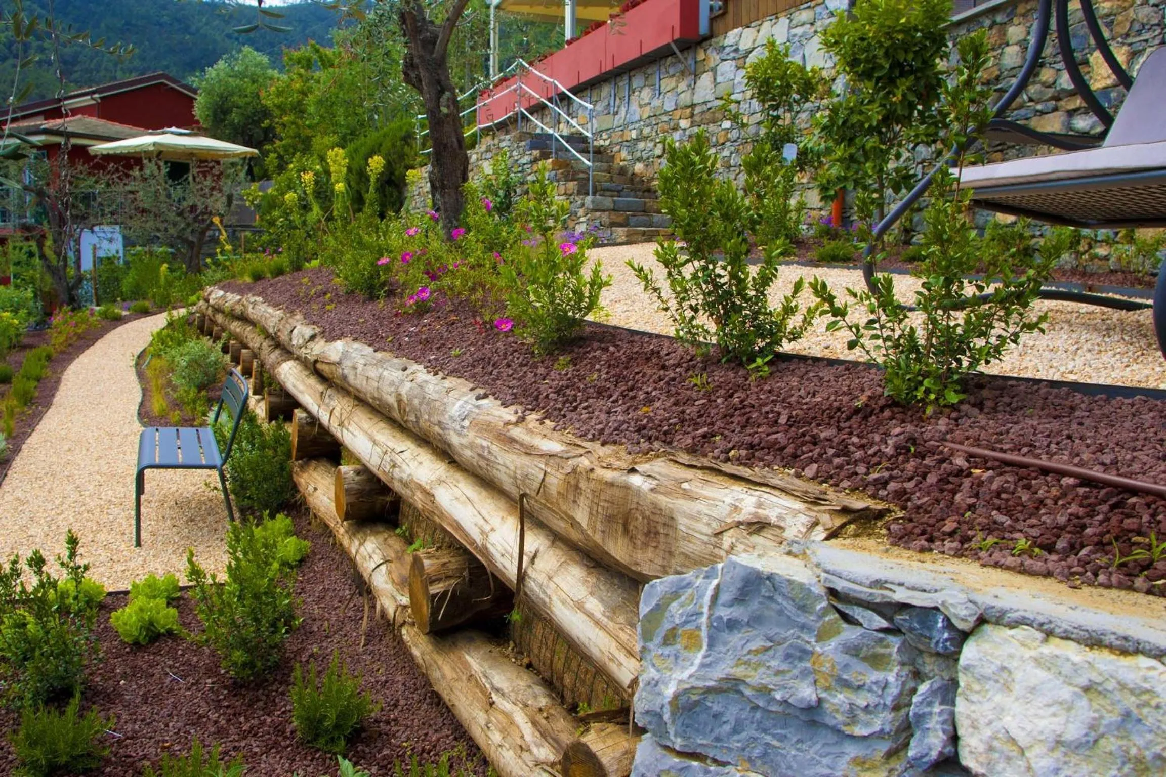 Patio in B&B Il Parco