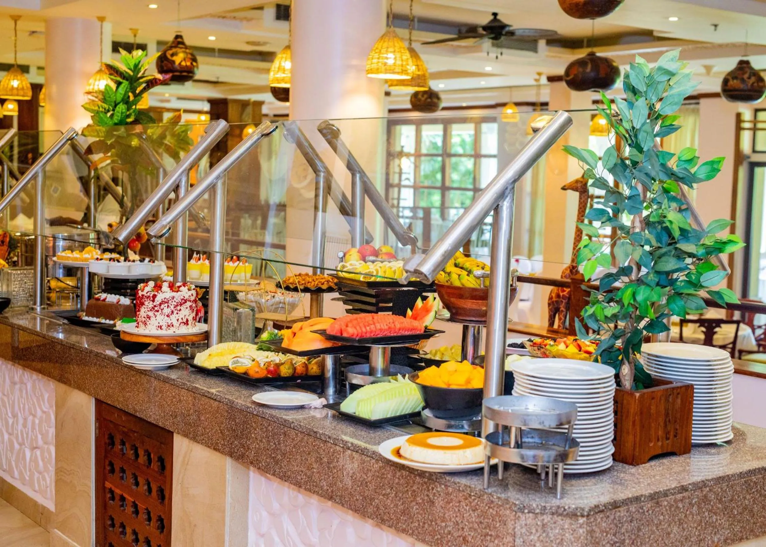 Restaurant/places to eat in Dar es Salaam Serena Hotel