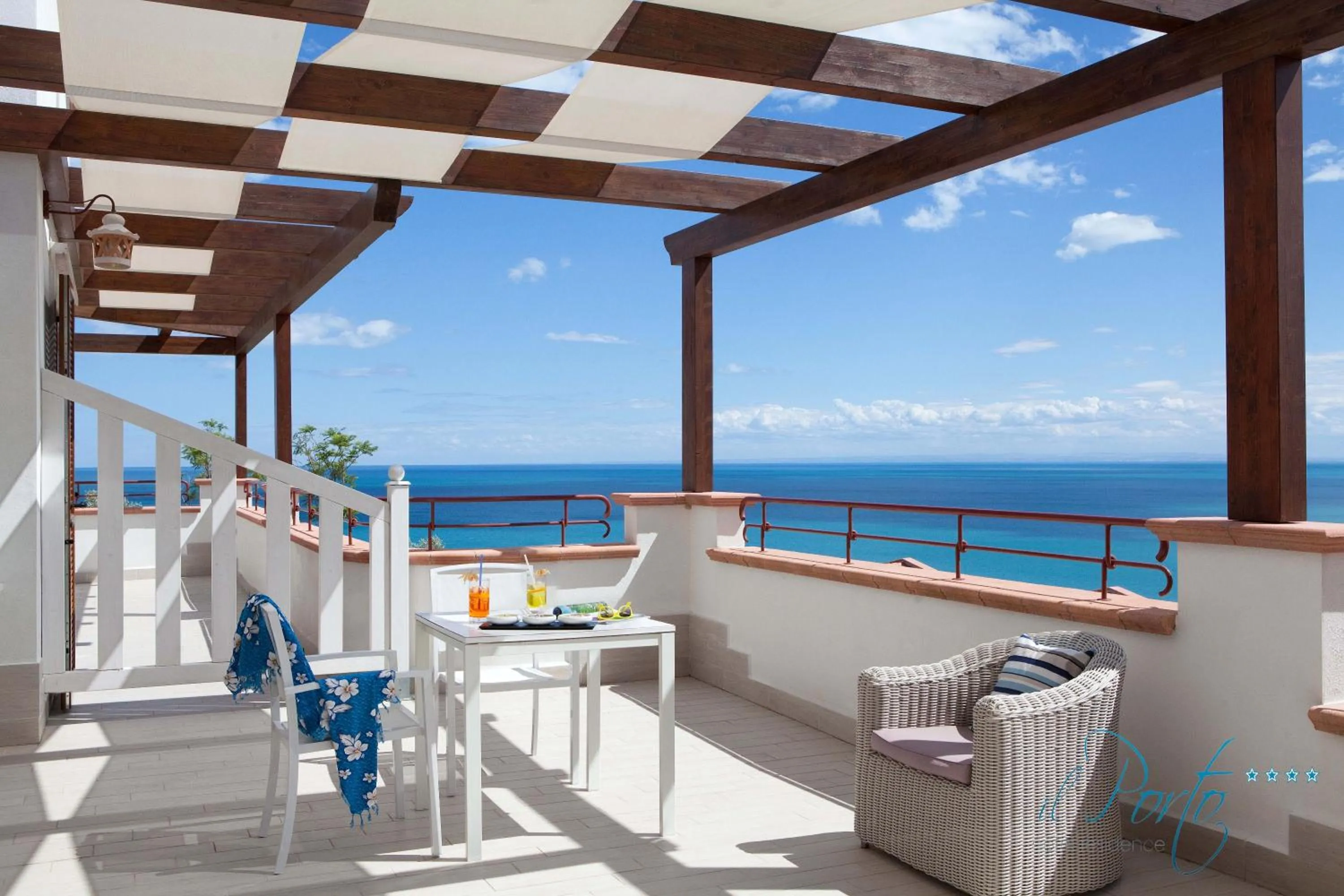 Sea view in Hotel Residence Il Porto