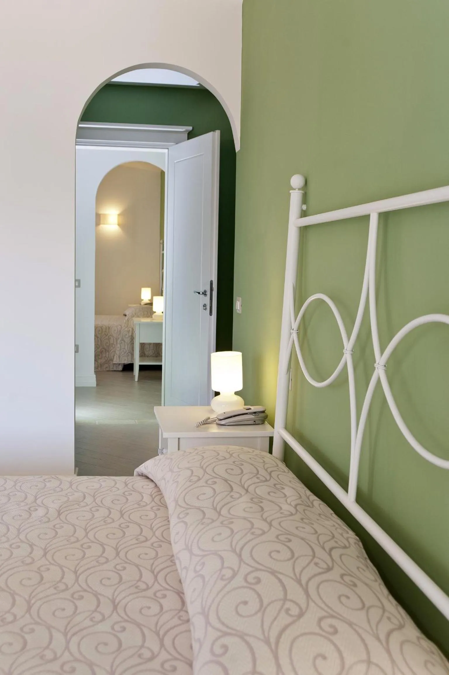 Bedroom, Bed in Hotel Residence Il Porto