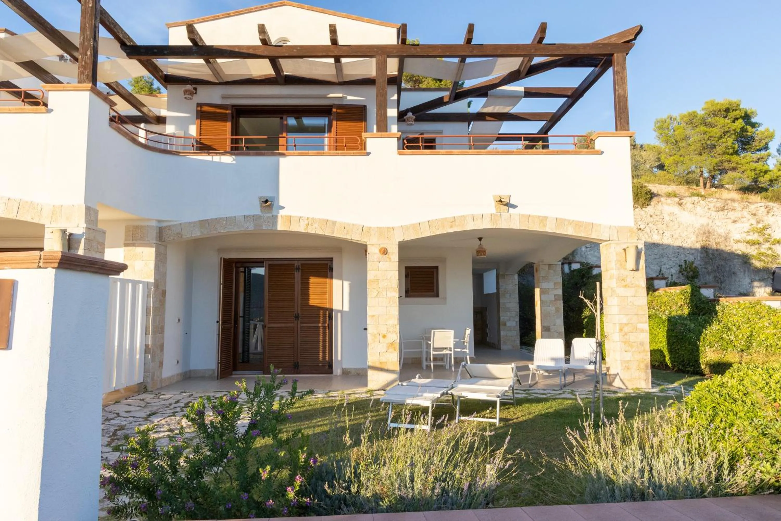 Patio in Hotel Residence Il Porto