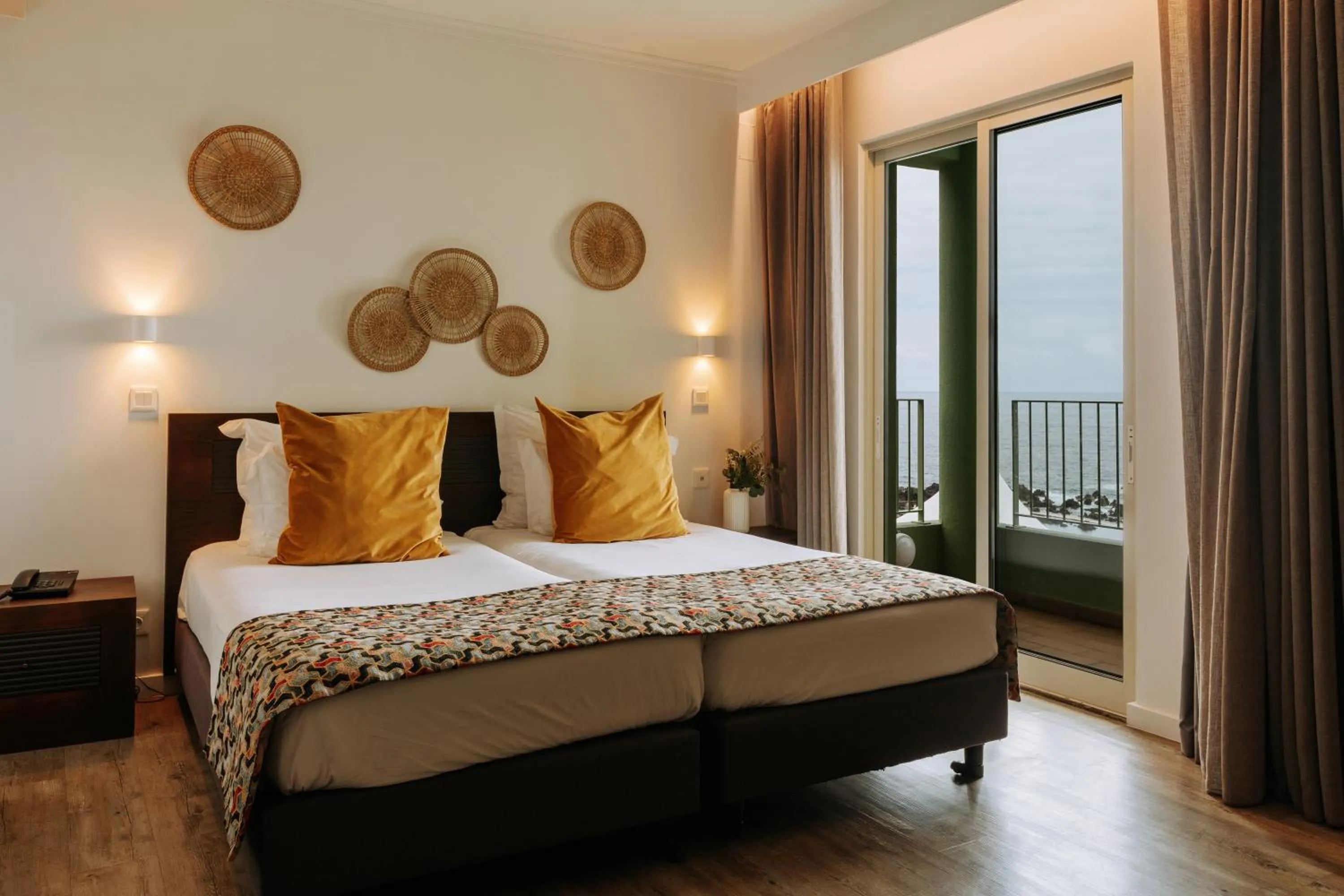 Bed in Hotel Euro Moniz