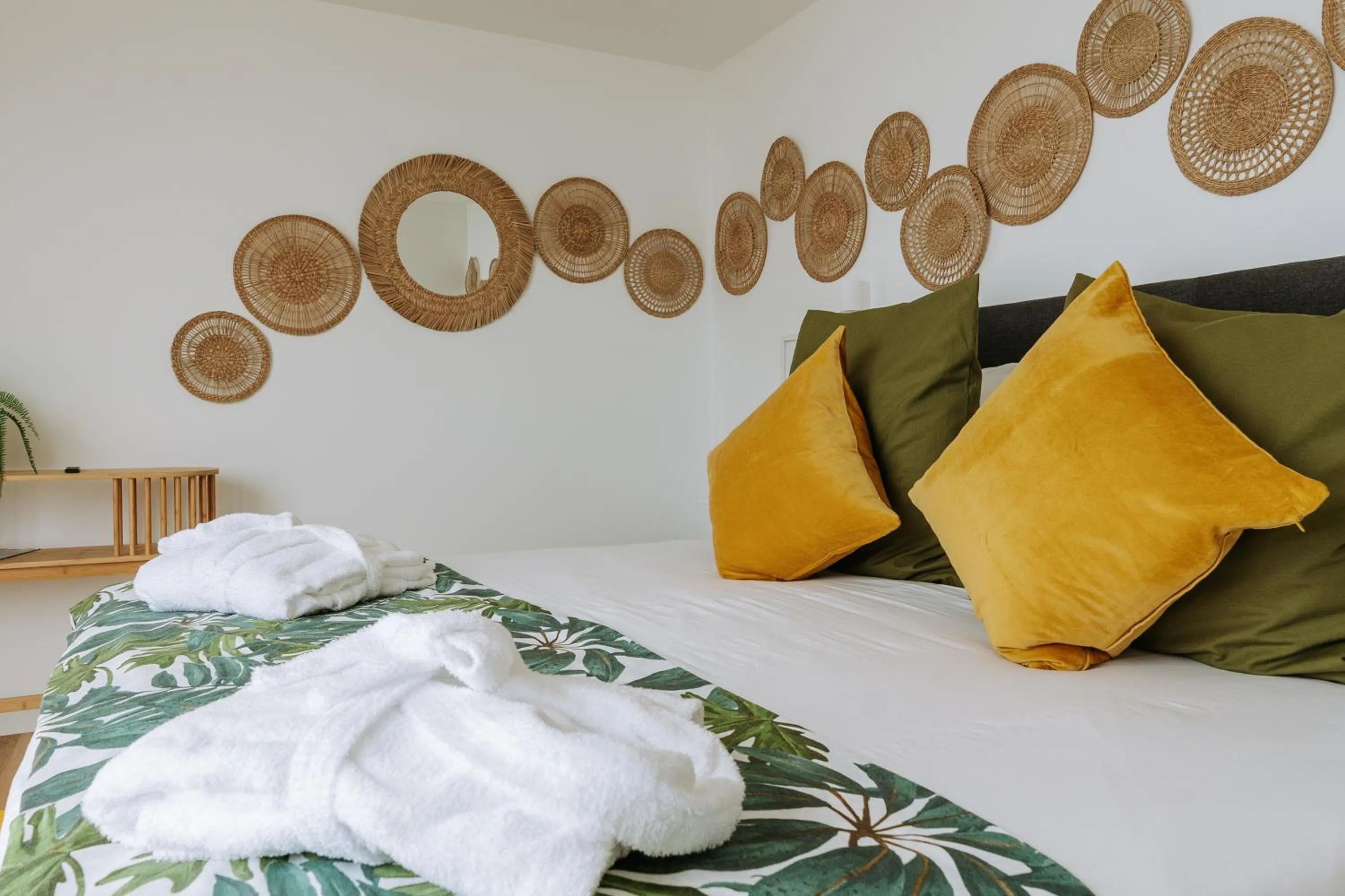 Bed in Hotel Euro Moniz