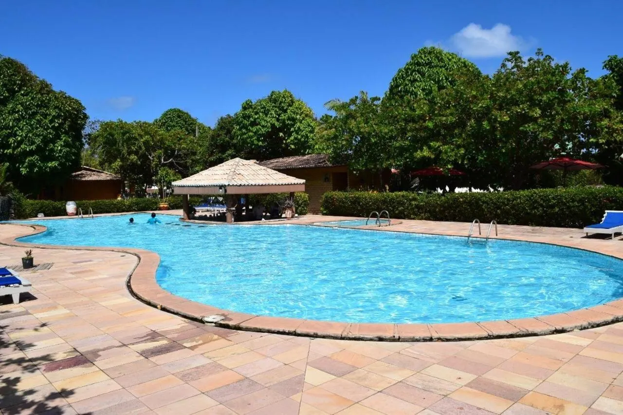 Pool view in Pousada do Forte