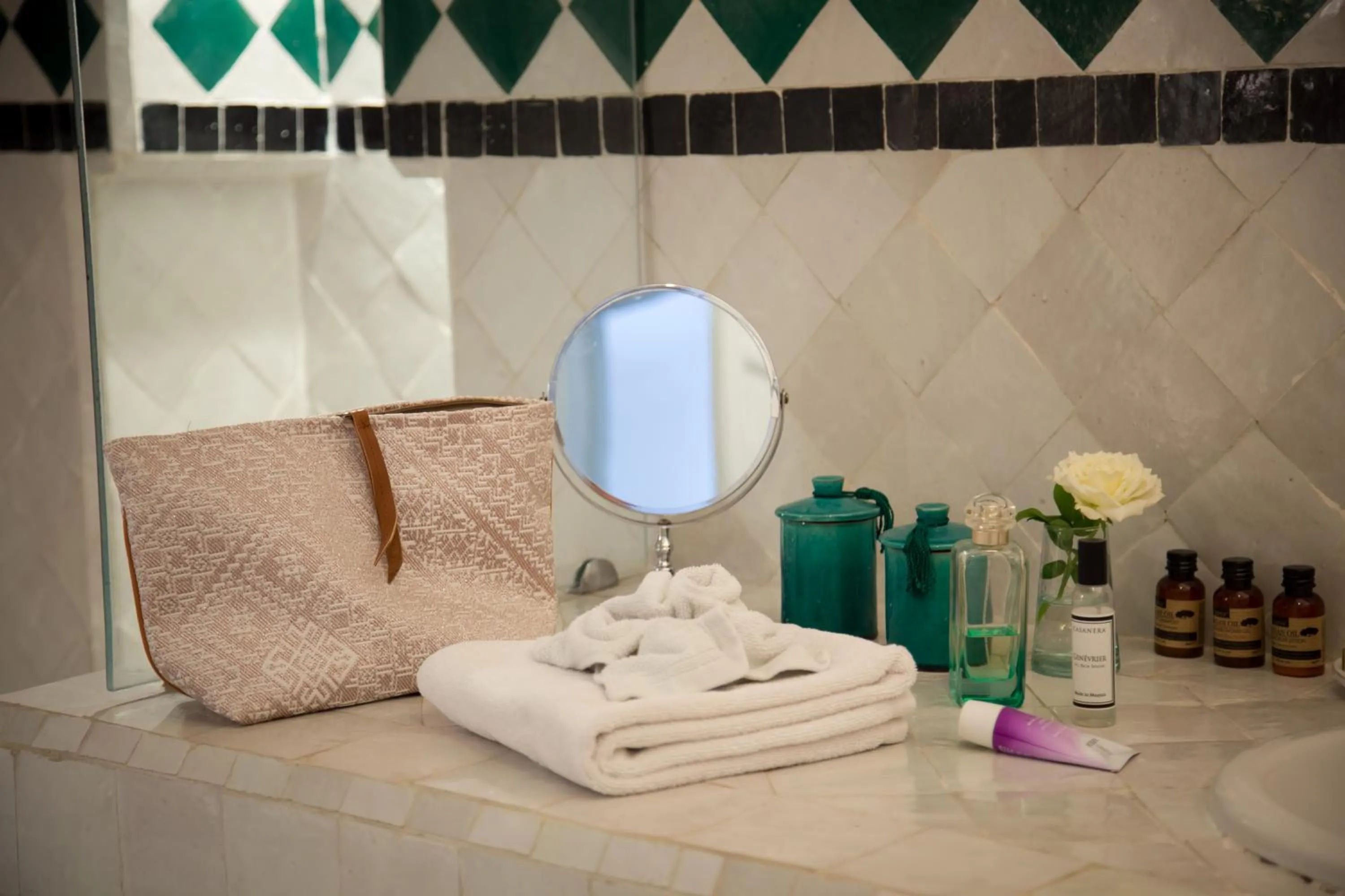 Bathroom in Riad Olema et Spa