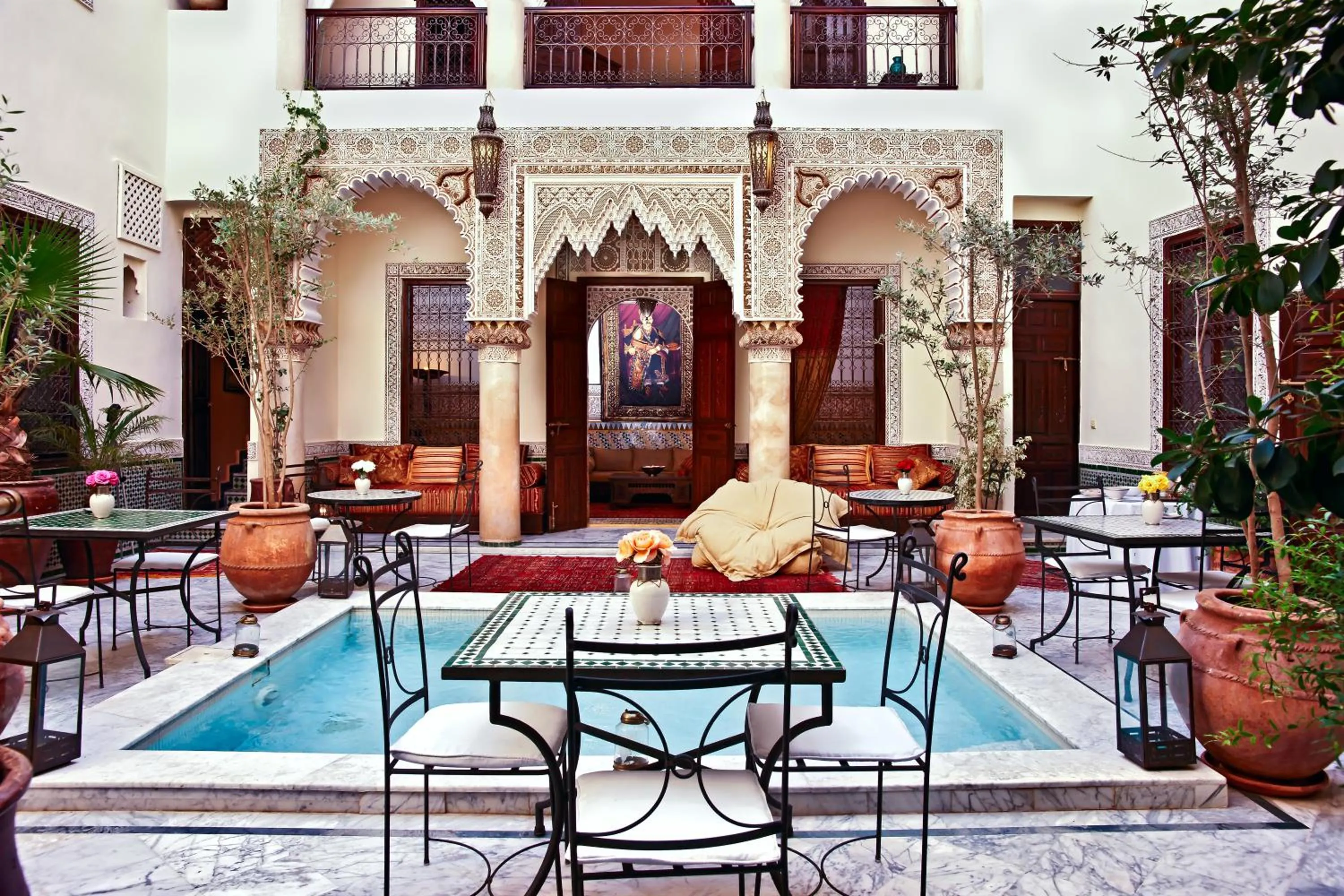 Facade/entrance in Riad Al Loune