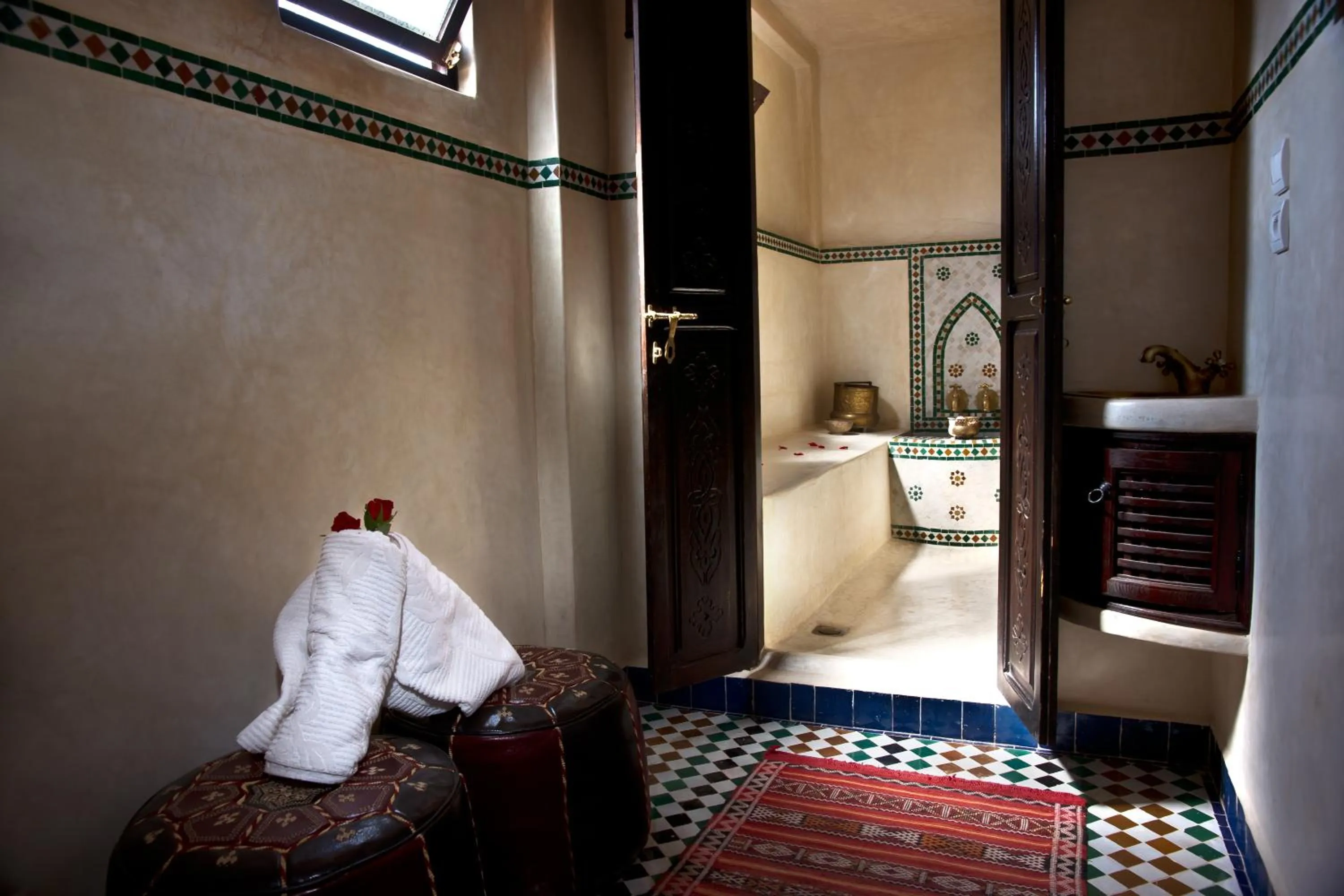 Steam room in Riad Al Loune