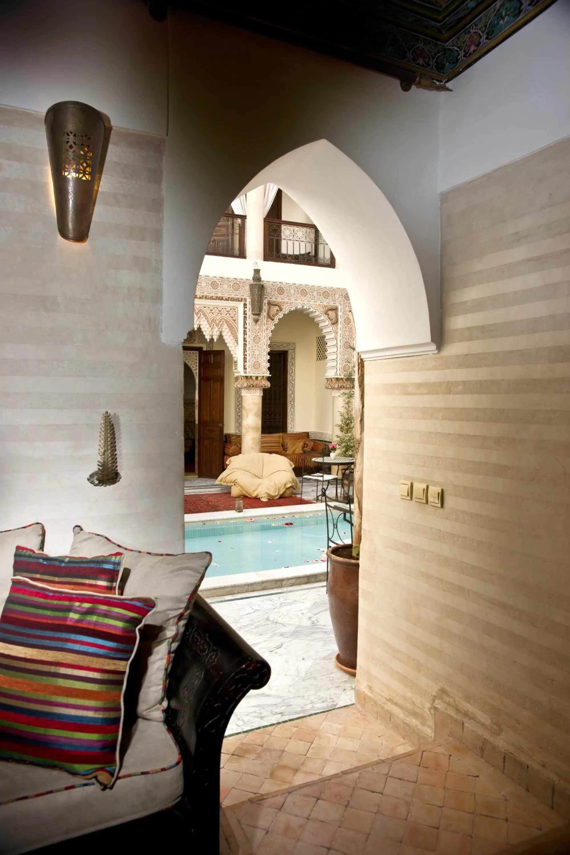 Facade/entrance in Riad Al Loune