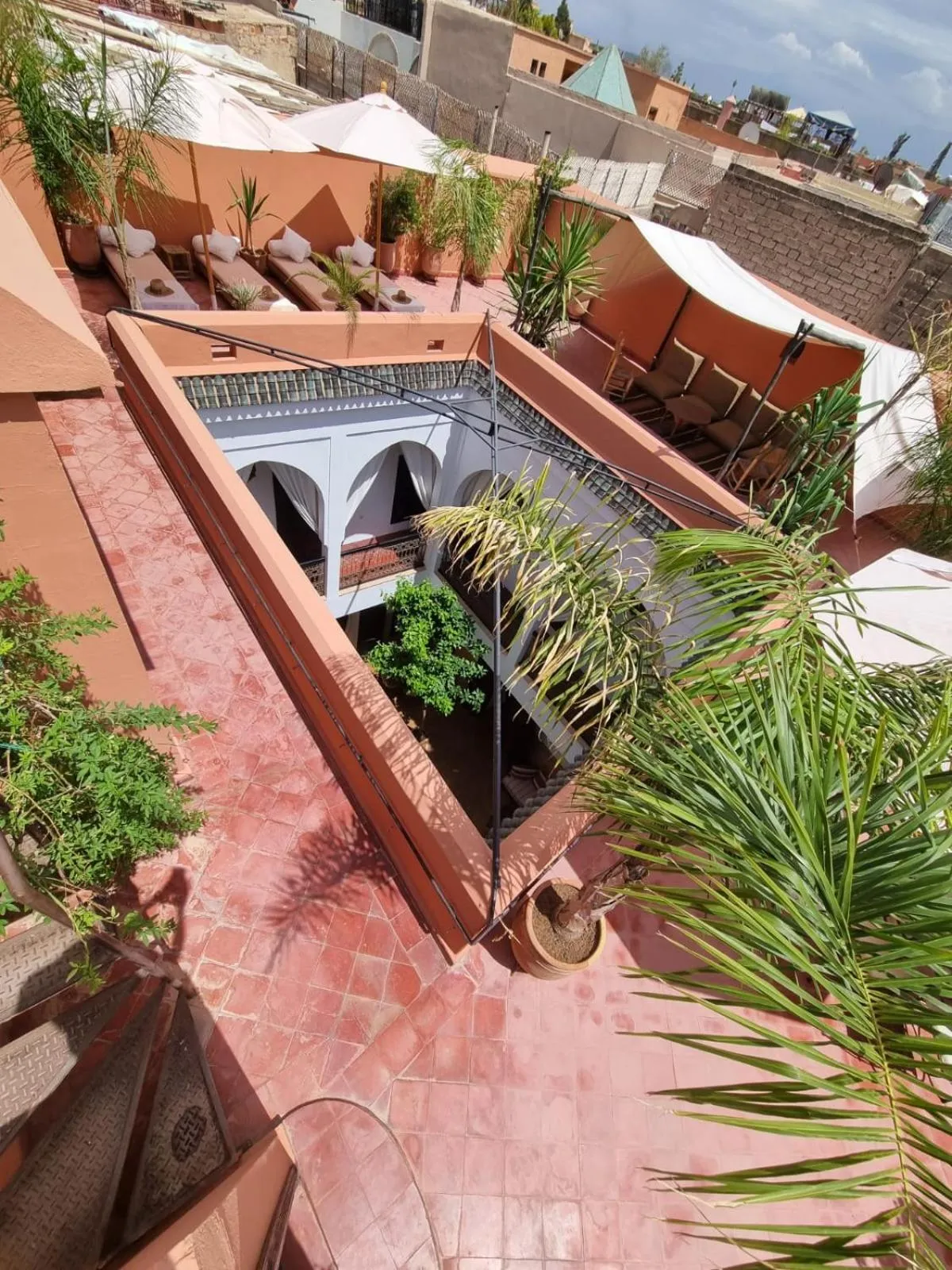 Patio in Riad Dar El Gnaouia