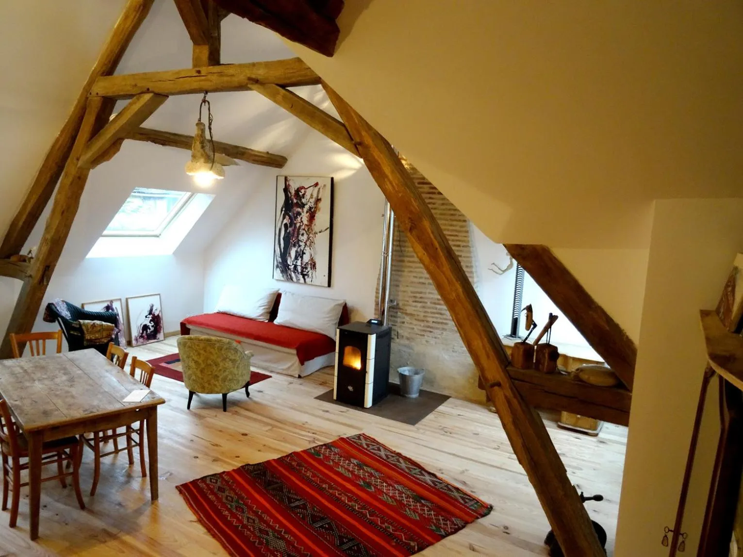 Living room in L'escalier des rêves