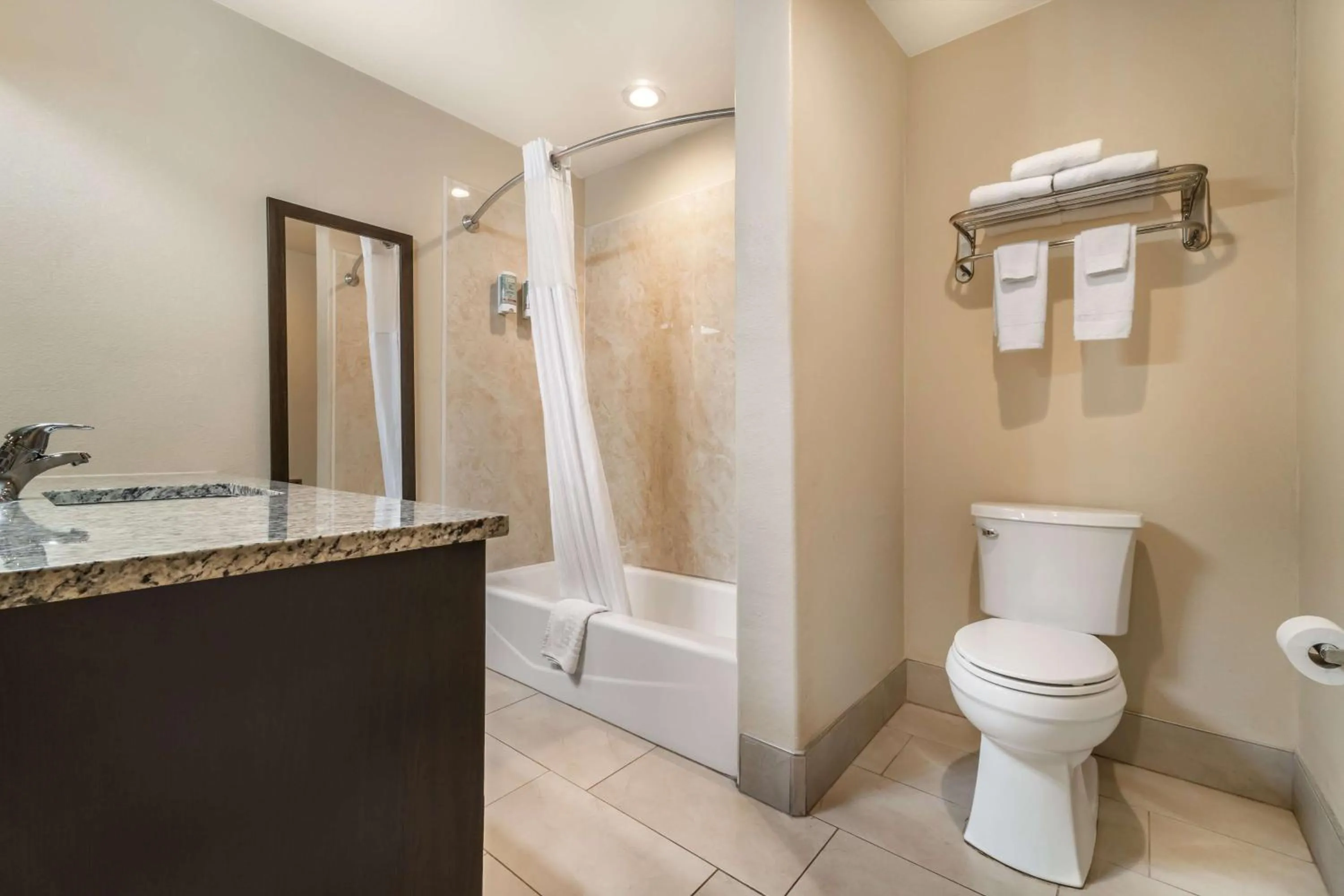 Bathroom in Best Western Padre Island