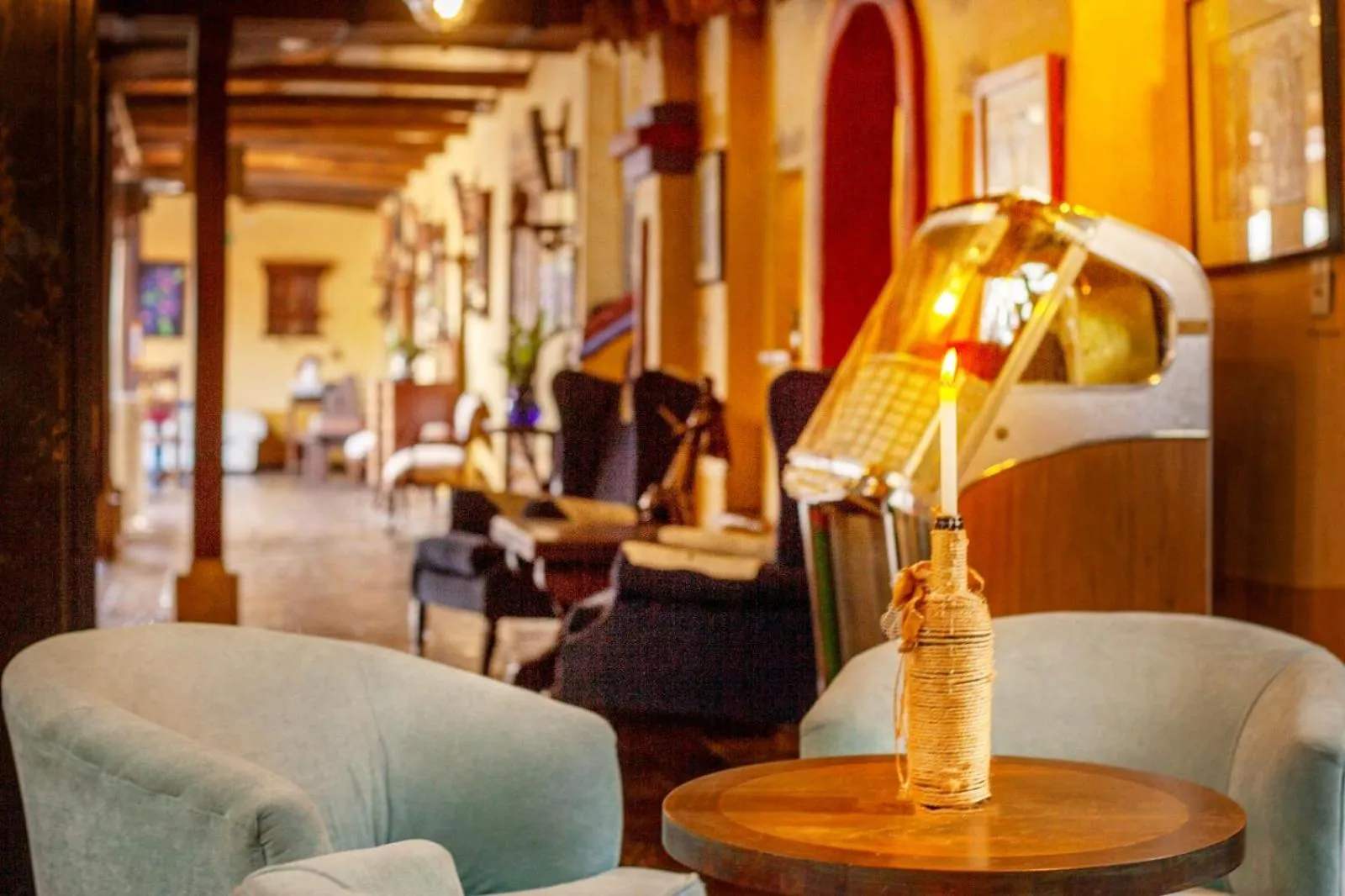 Living room in Hotel La Posada de San Antonio