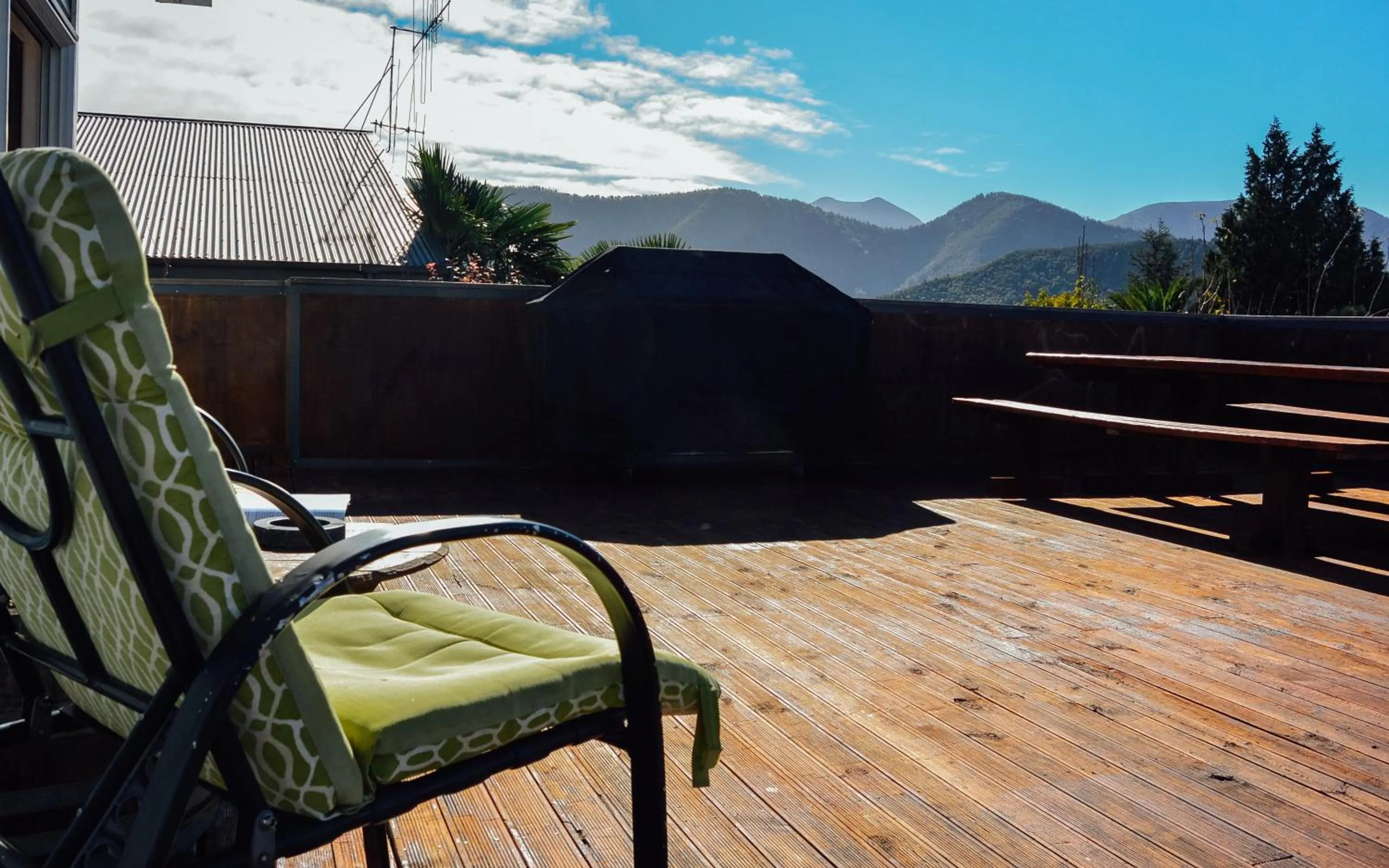 BBQ facilities in Blue Moon Lodge