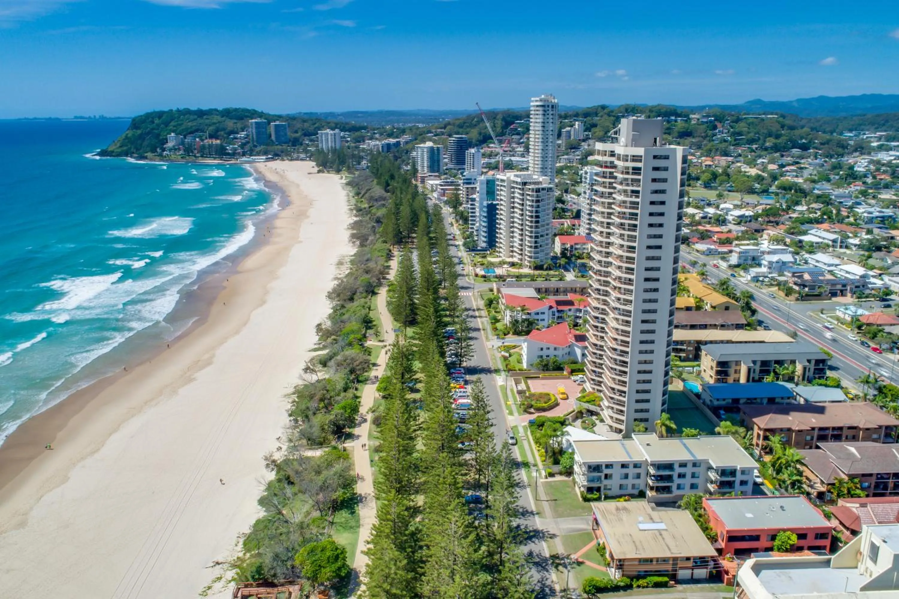Natural landscape in Burleigh Esplanade Apartments
