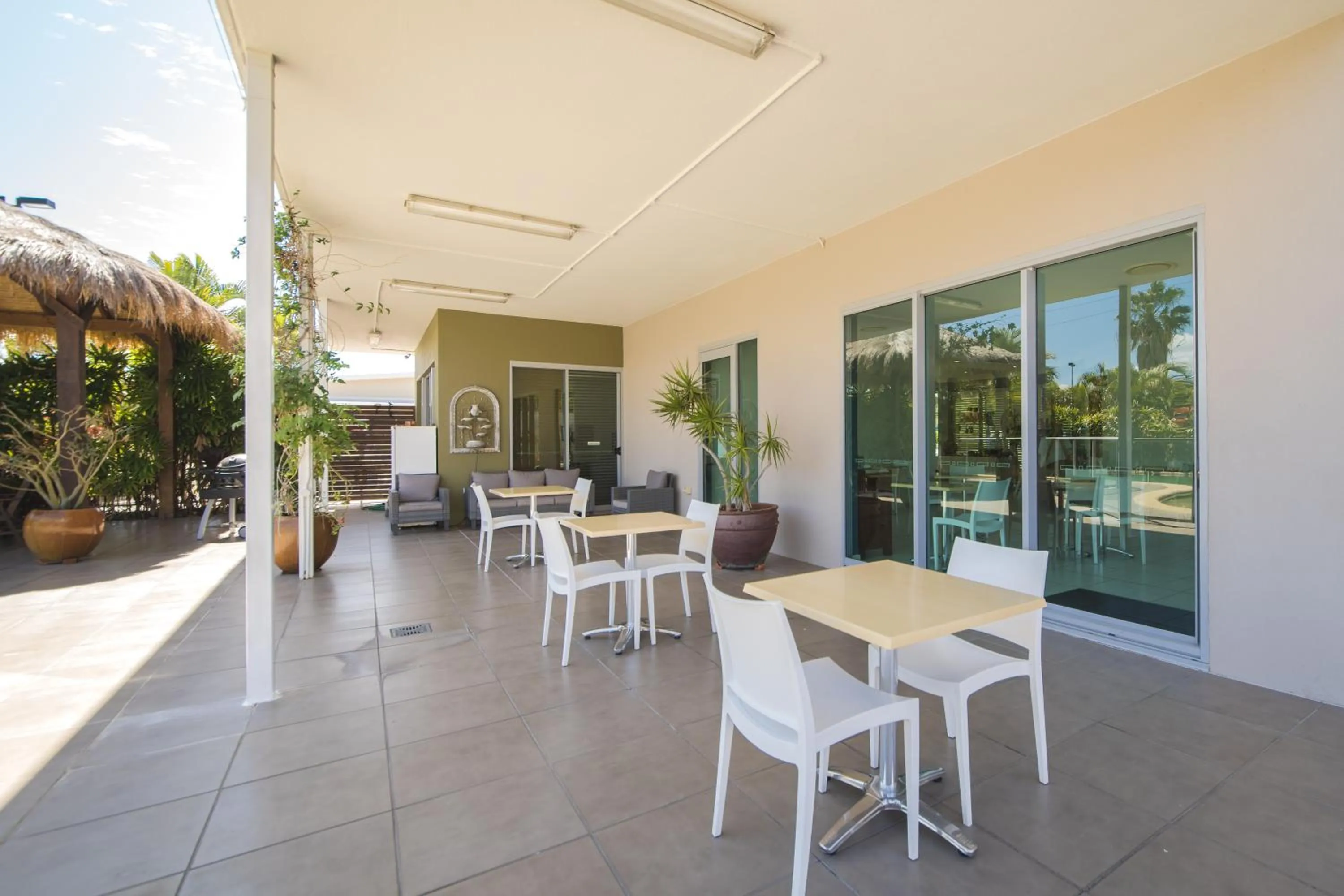 Swimming pool in The Coast Motel