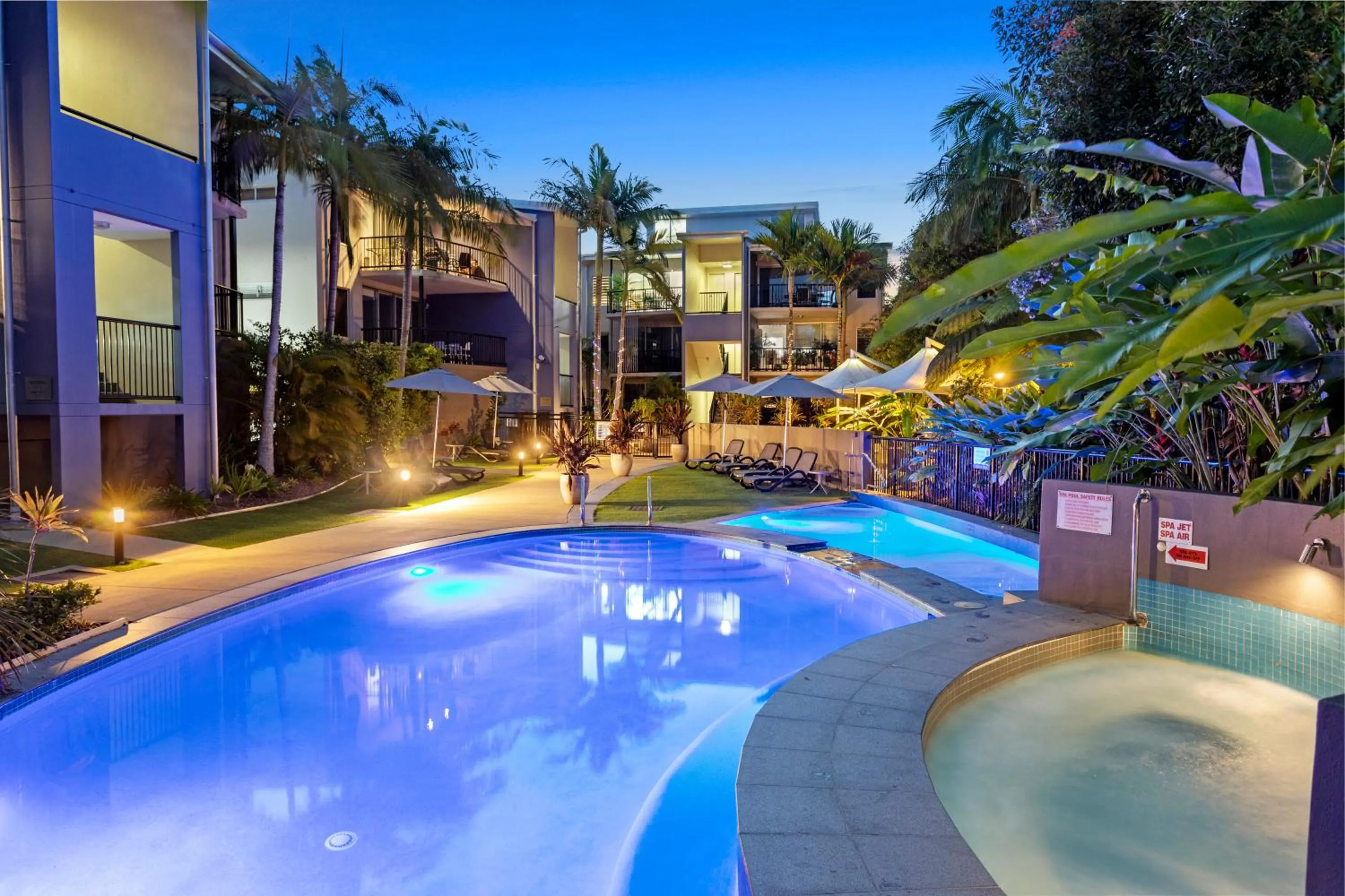 Property building in Verano Resort Noosa