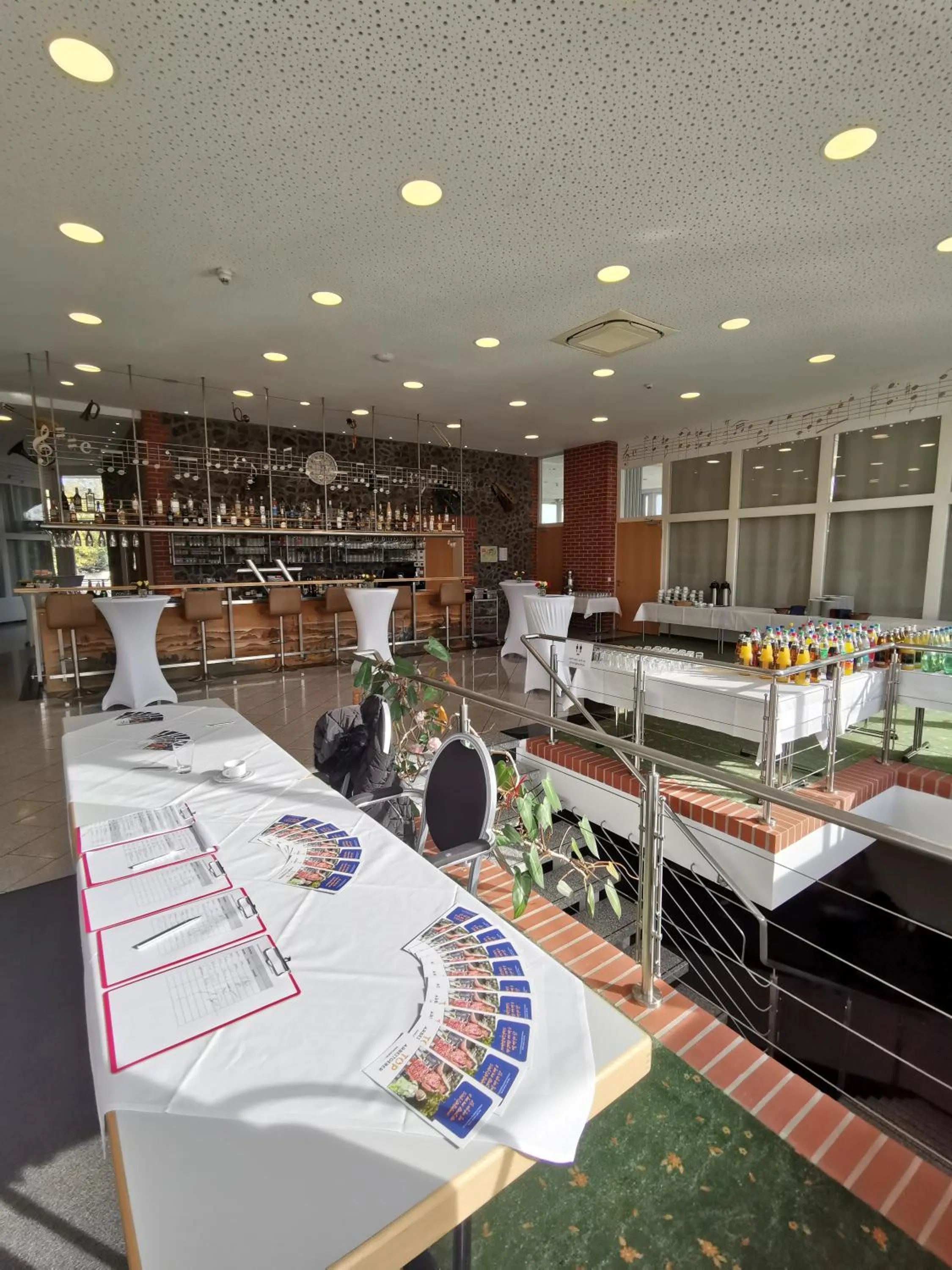 Lounge or bar in Hotel Bördehof, direkt an der A2 & A14, Restaurant, Tagung, individuell