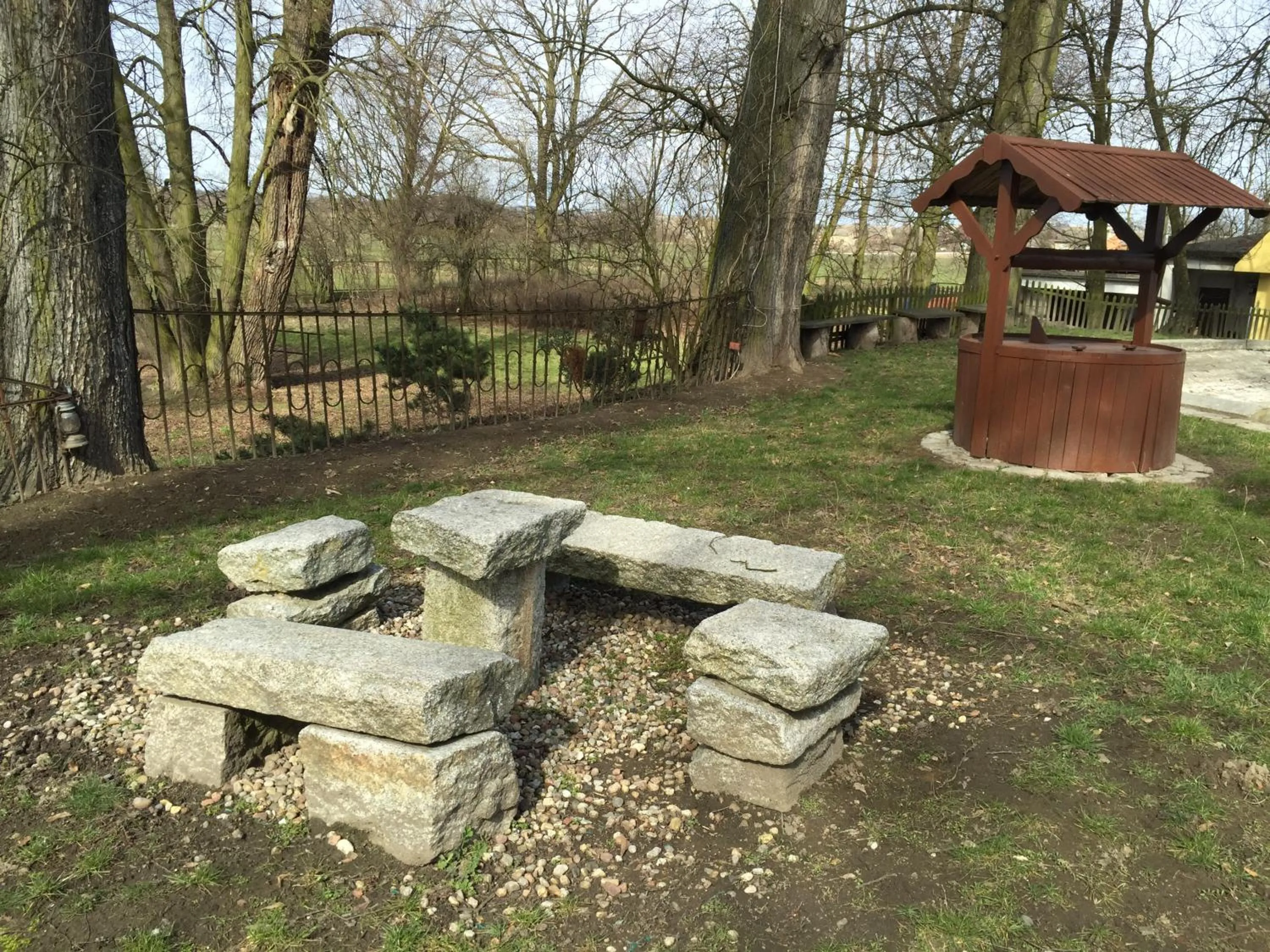 Garden in Zamek Dobra