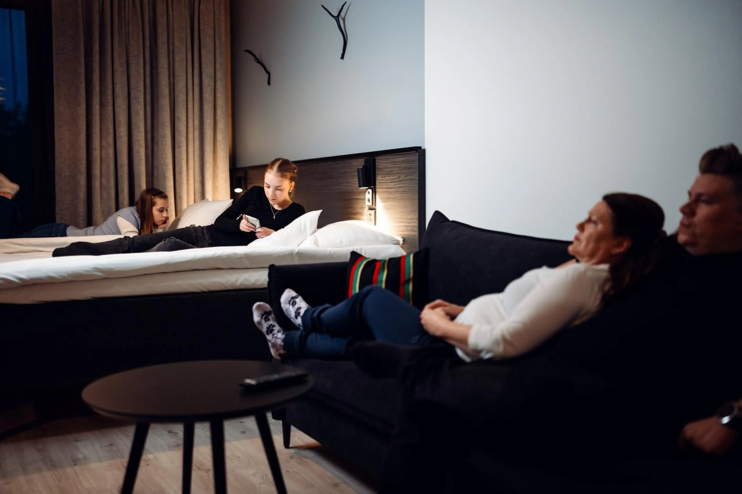 Bed in Hotelli Sodankylä