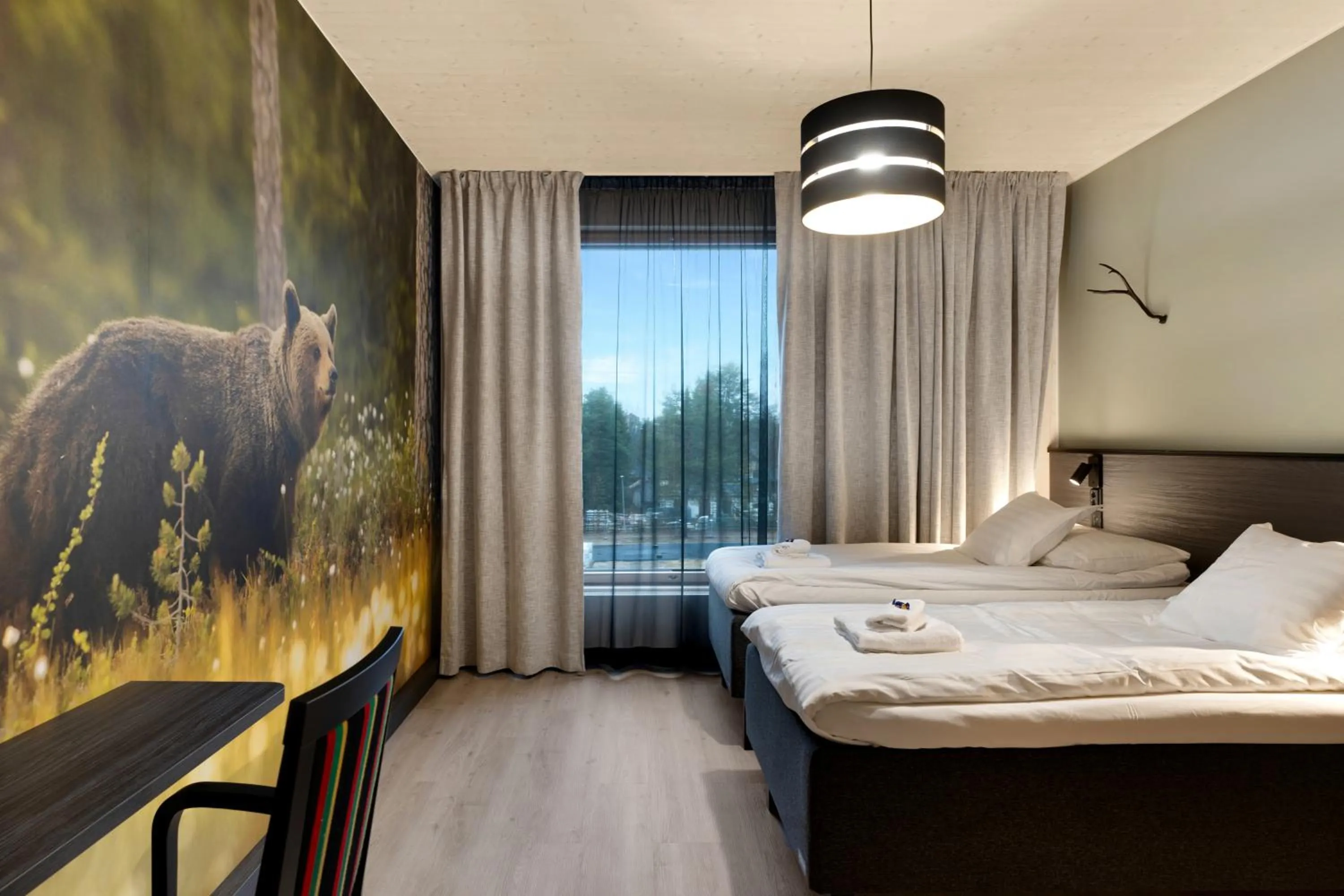 Bed in Hotelli Sodankylä