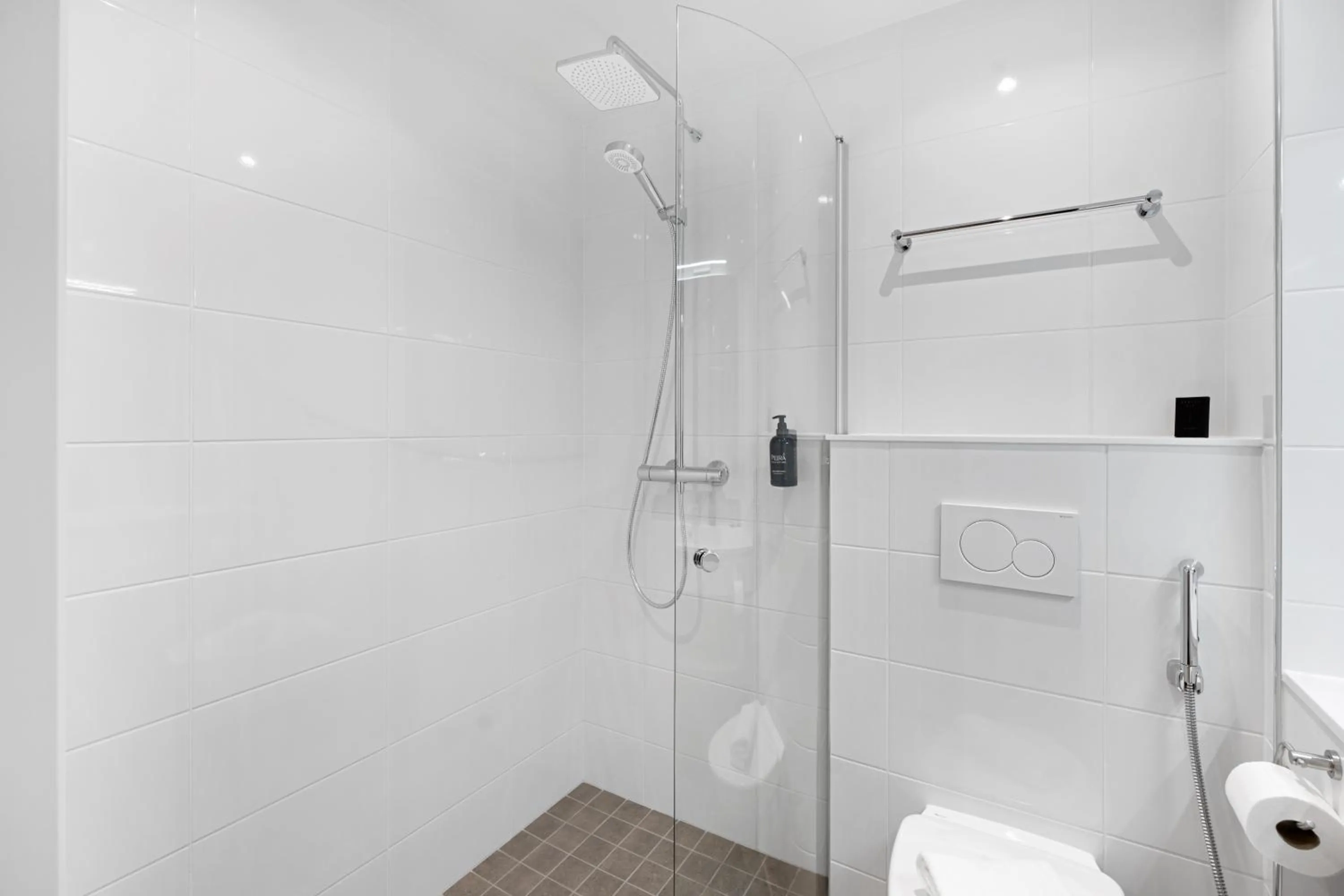 Shower in Hotelli Sodankylä