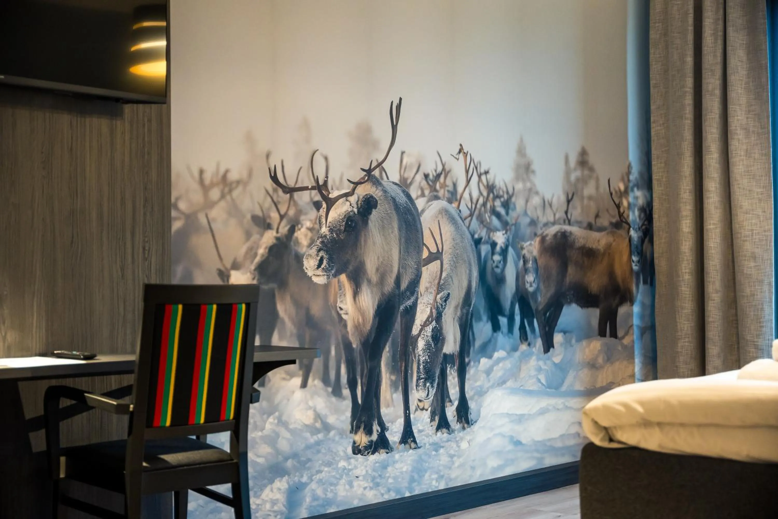 Photo of the whole room in Hotelli Sodankylä