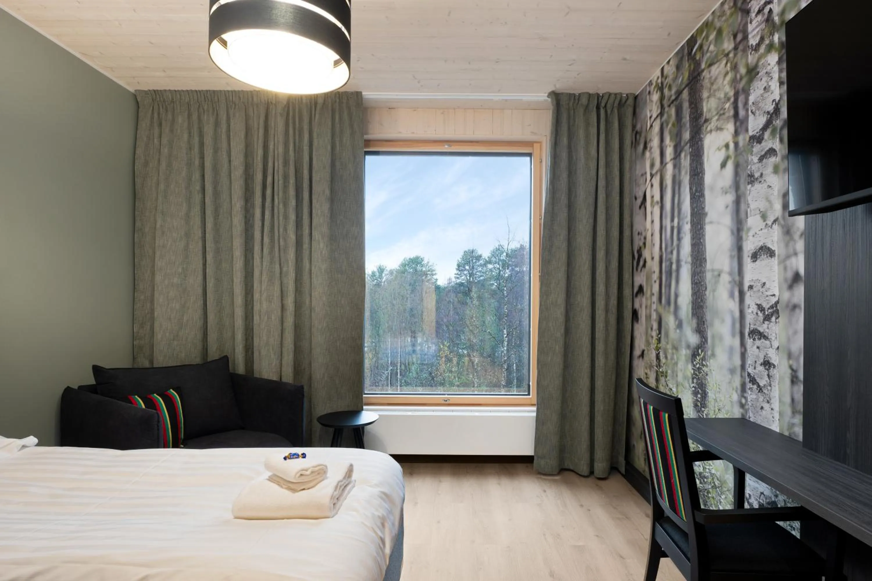 Bed in Hotelli Sodankylä