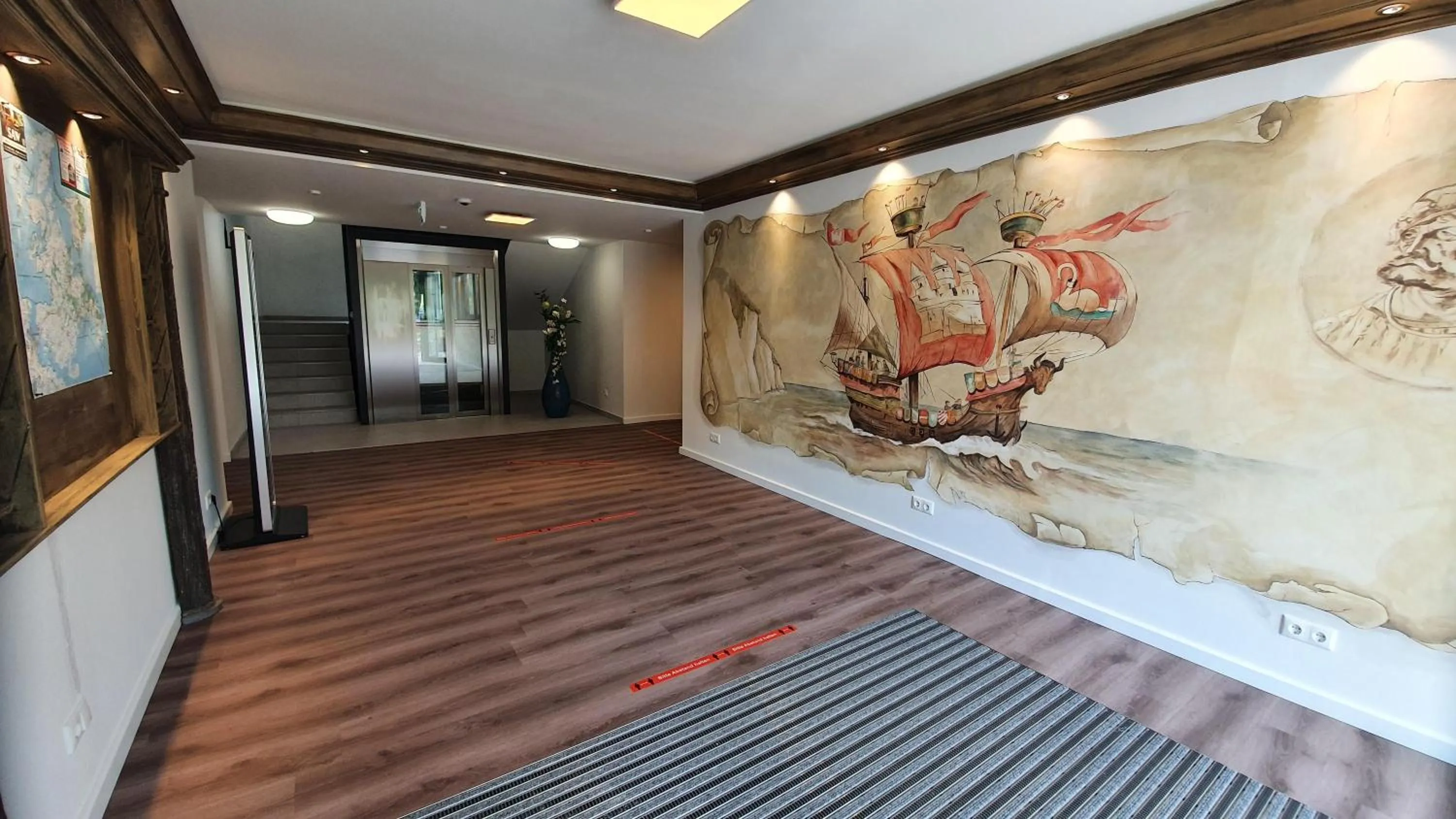 Lobby or reception in R&R Hotel Störtebeker