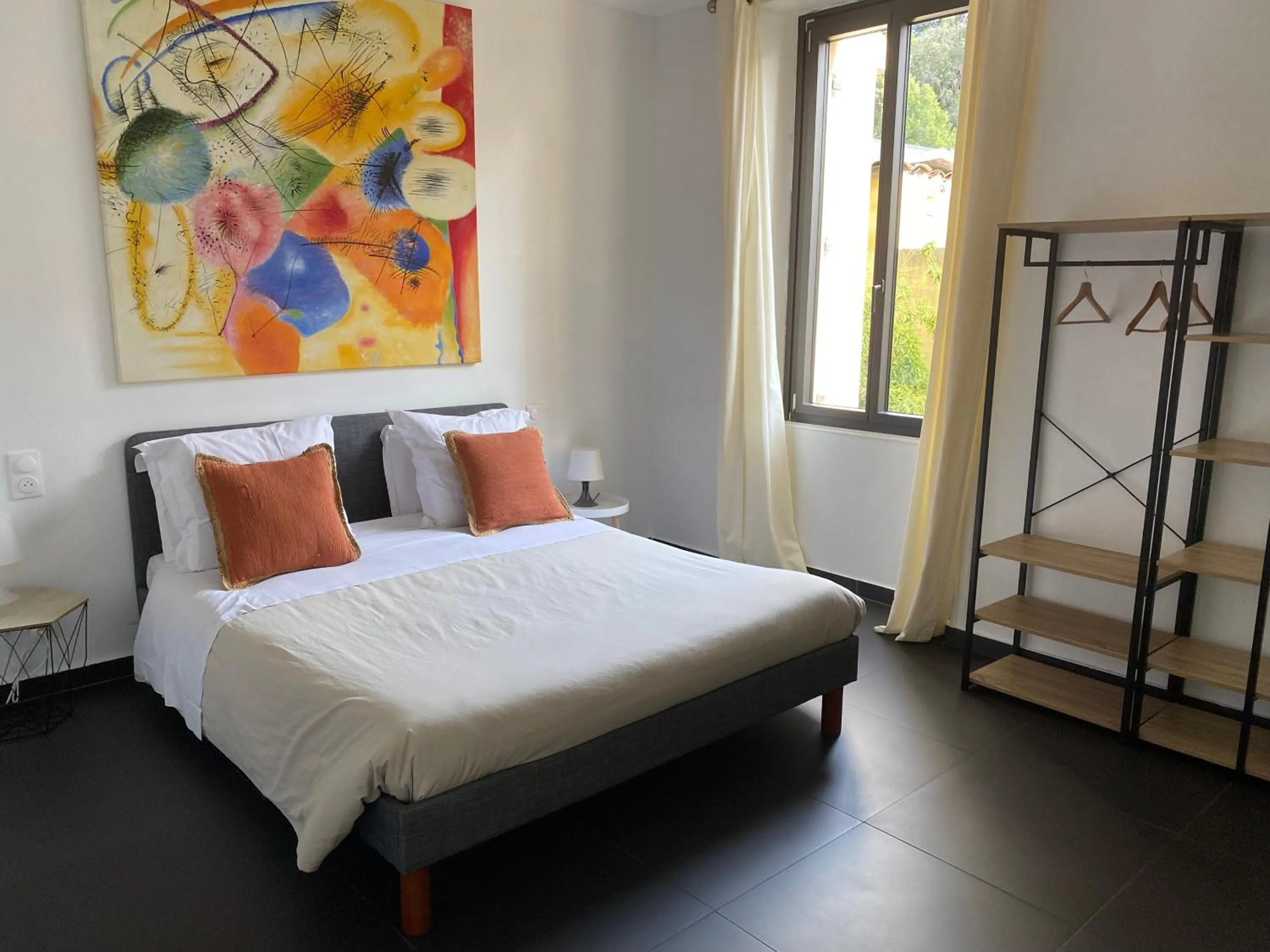 Bed in Hotel La Cigale