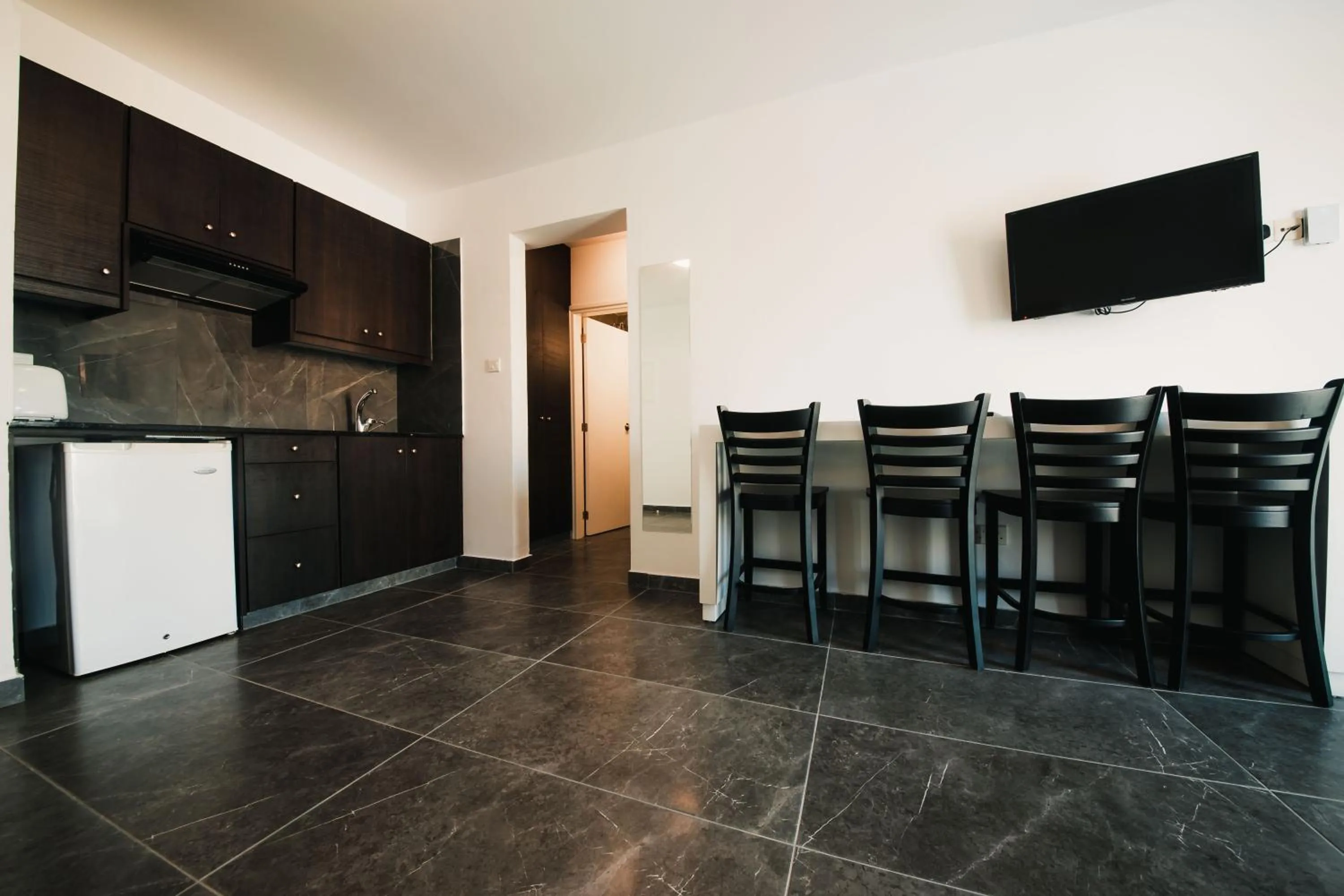 Kitchen or kitchenette in A Maos Hotel Apartments