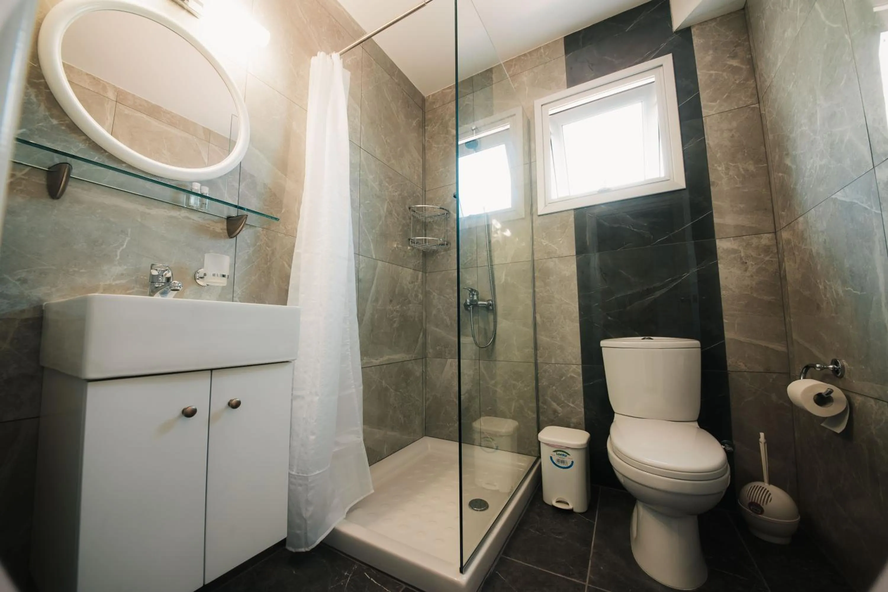 Shower in A Maos Hotel Apartments