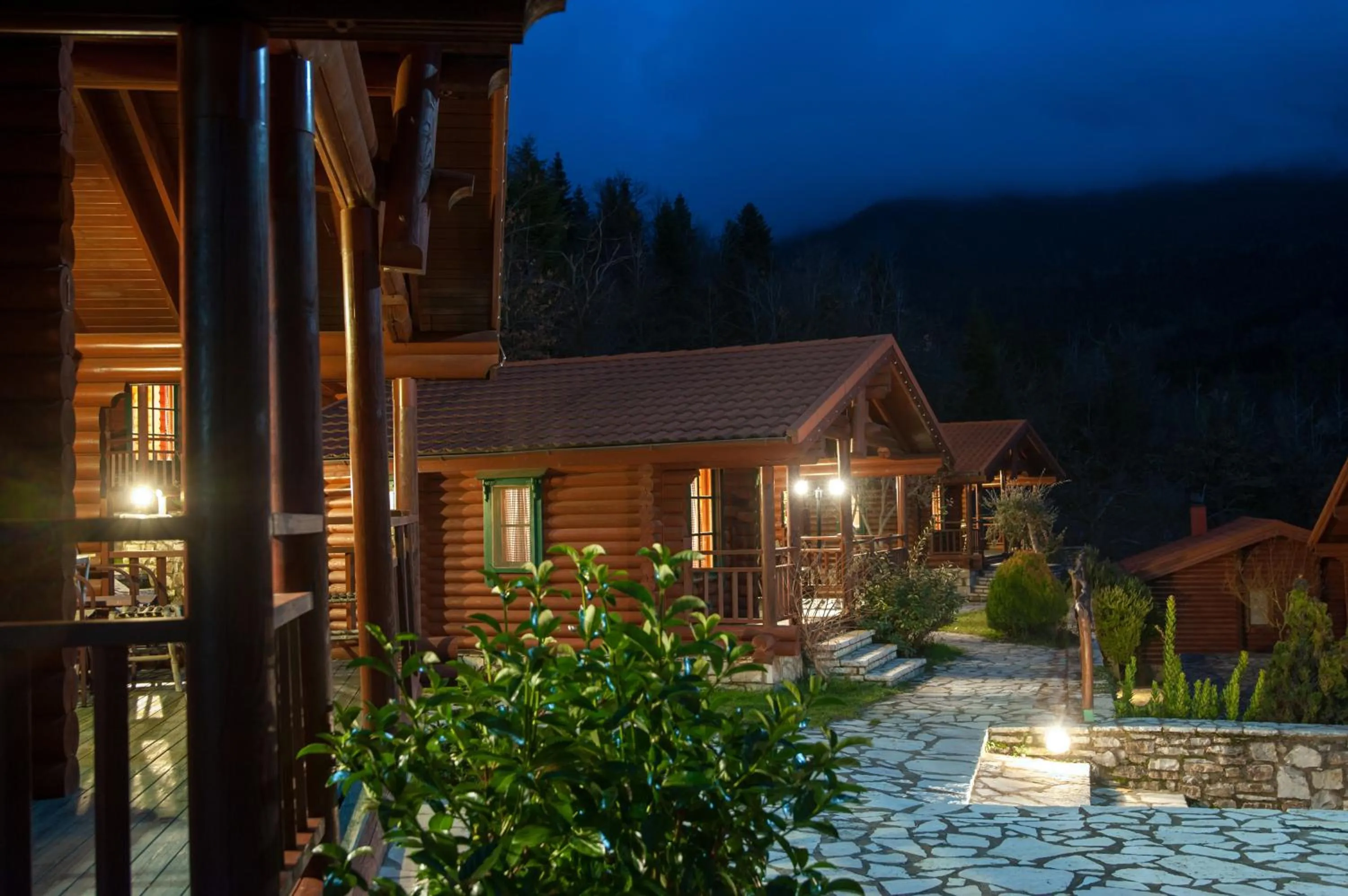 Mountain view in Xenios Chalet