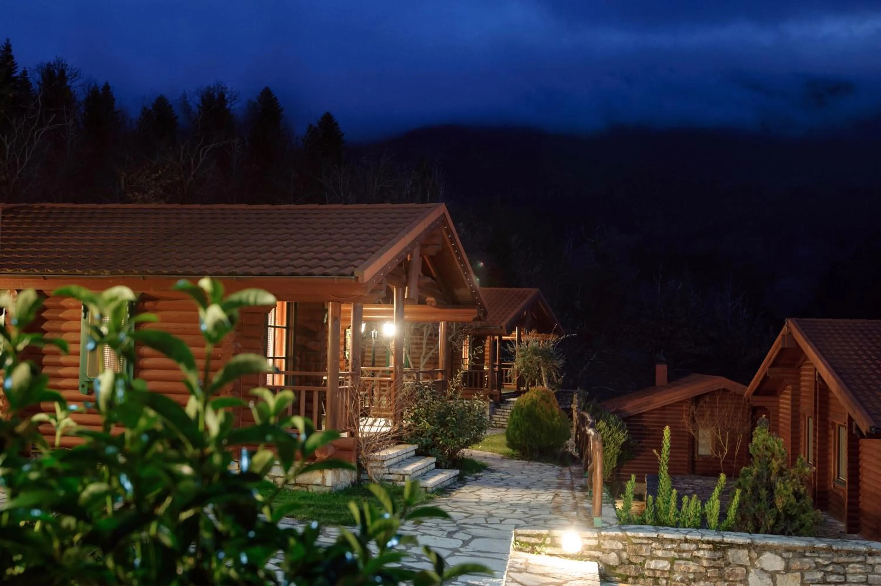 Balcony/Terrace in Xenios Chalet