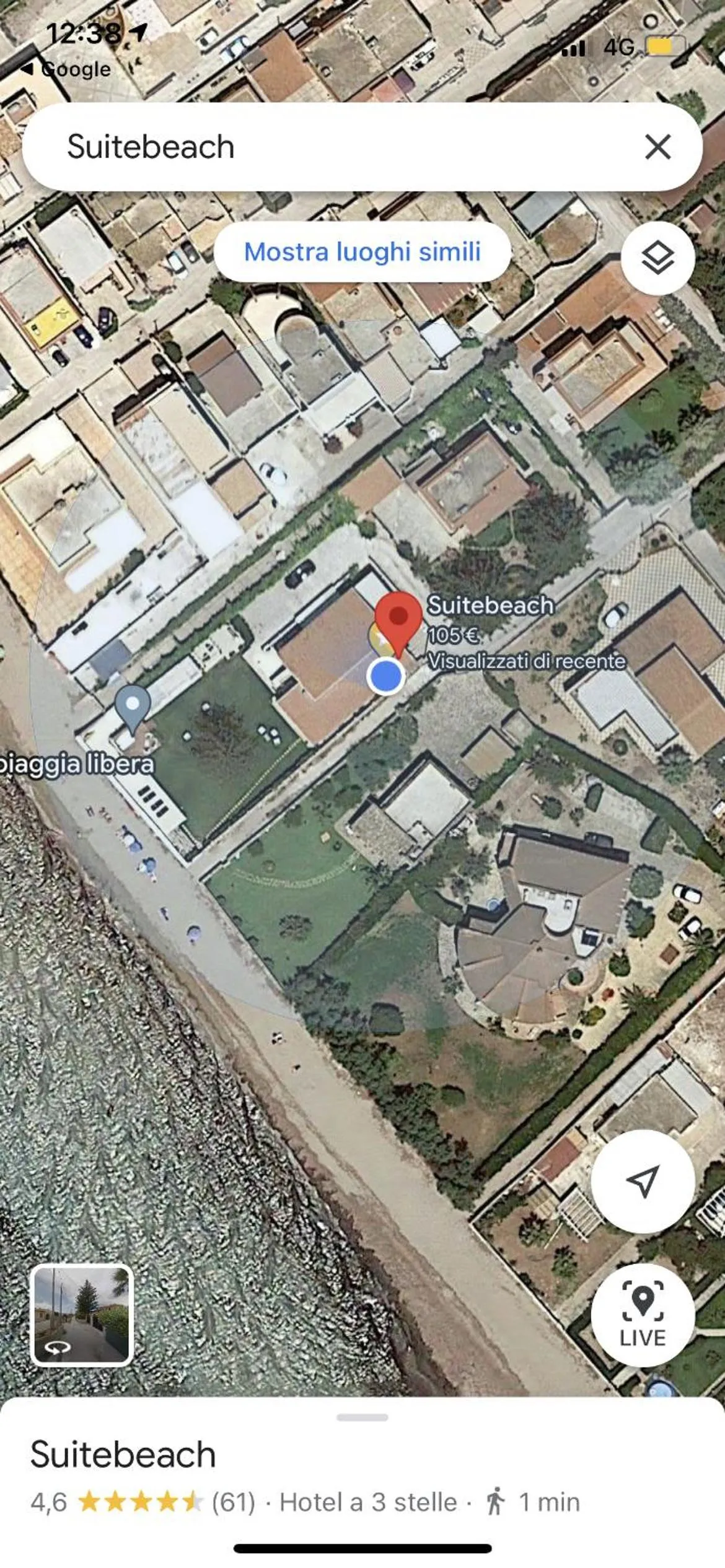 Bird's eye view in SUITEBEACH b&b and resort