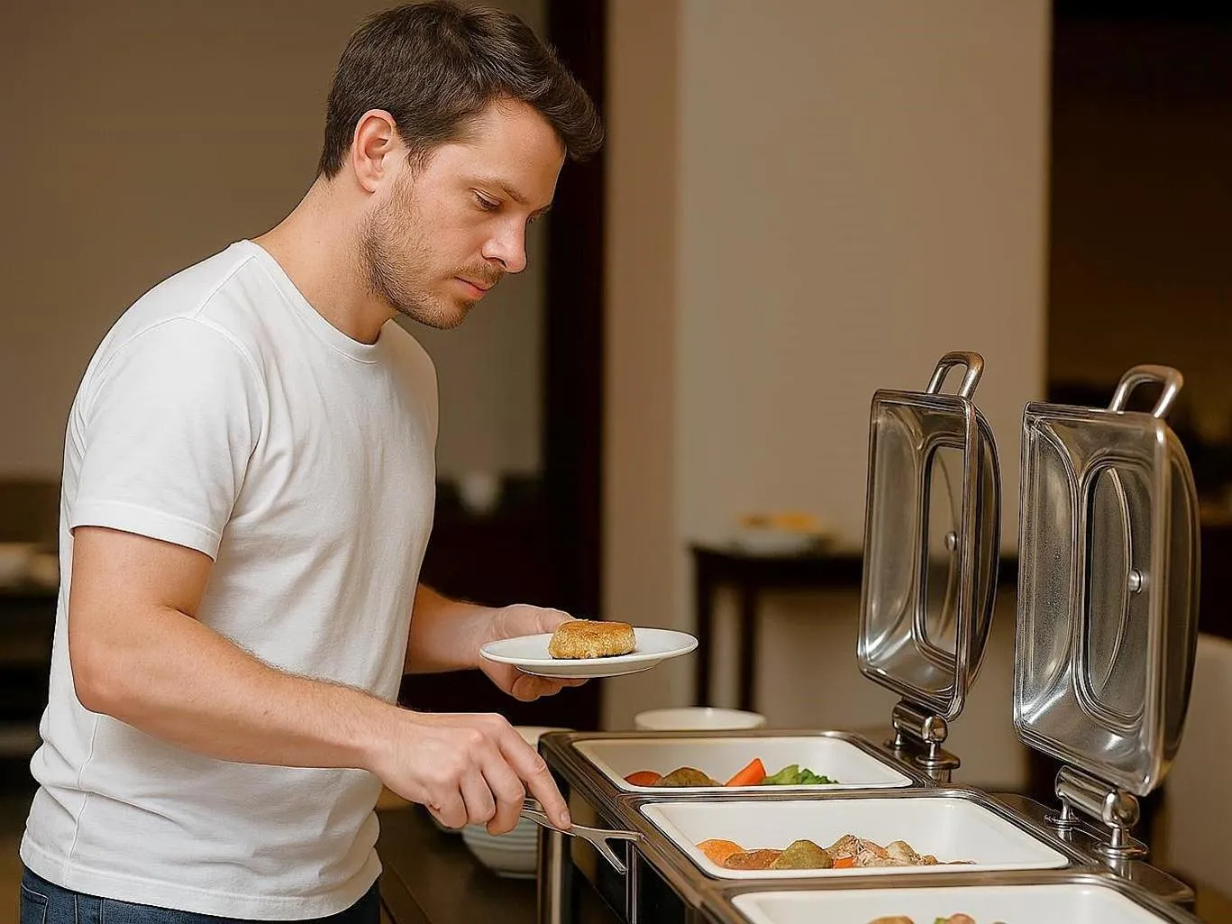 People in Super Hotel Towada