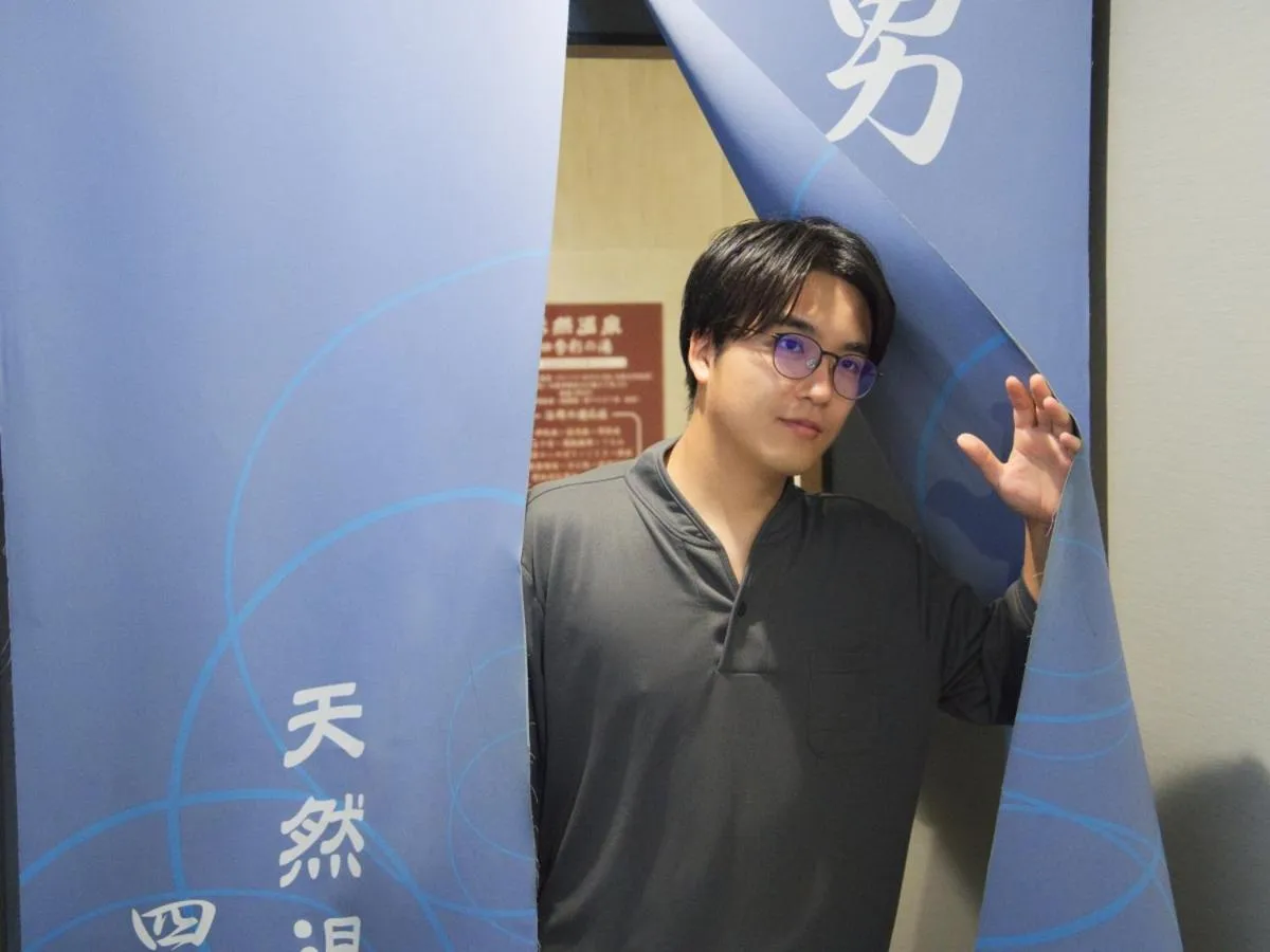 People in Super Hotel Towada