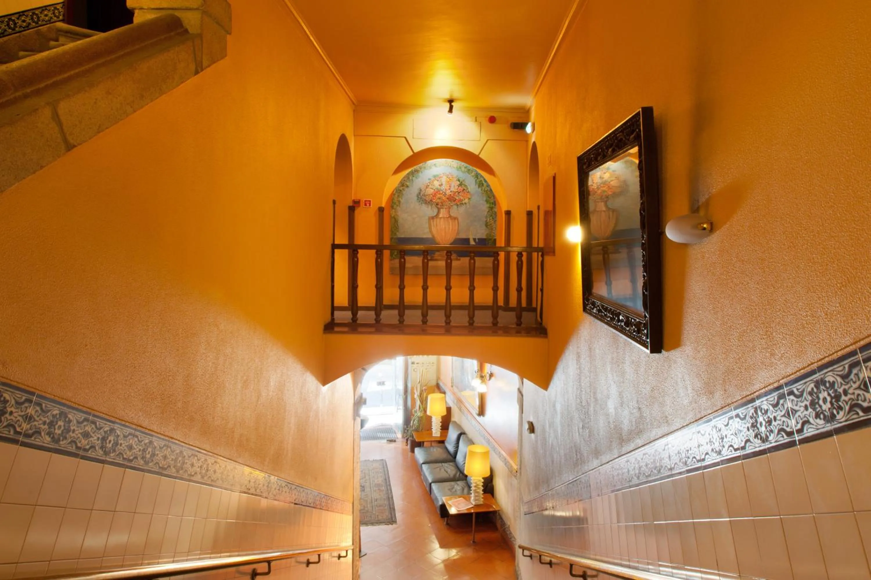 Decorative detail in Hotel Internacional Porto