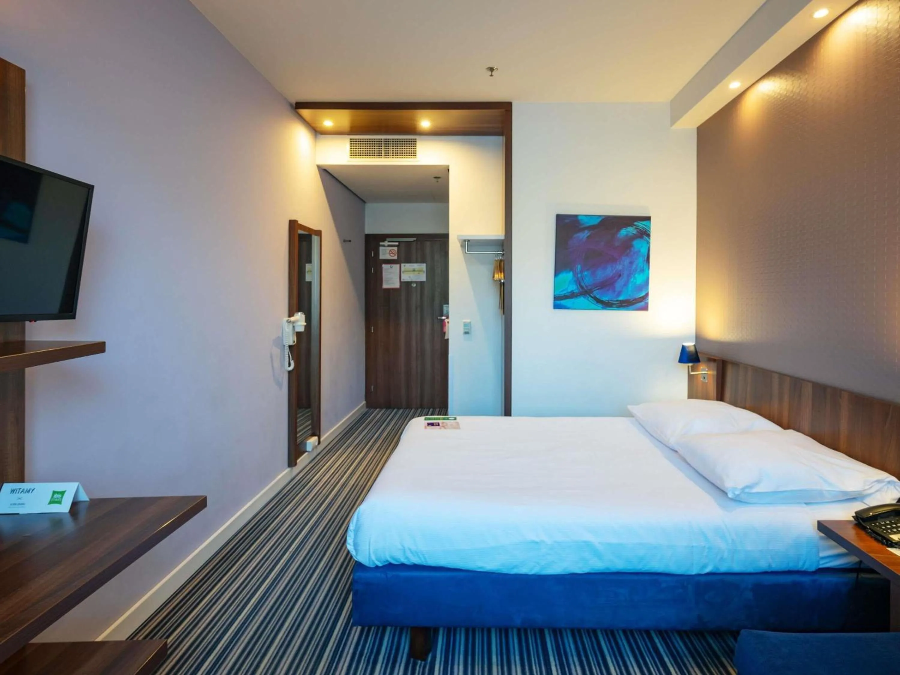 Bedroom, Bed in ibis Styles Wałbrzych