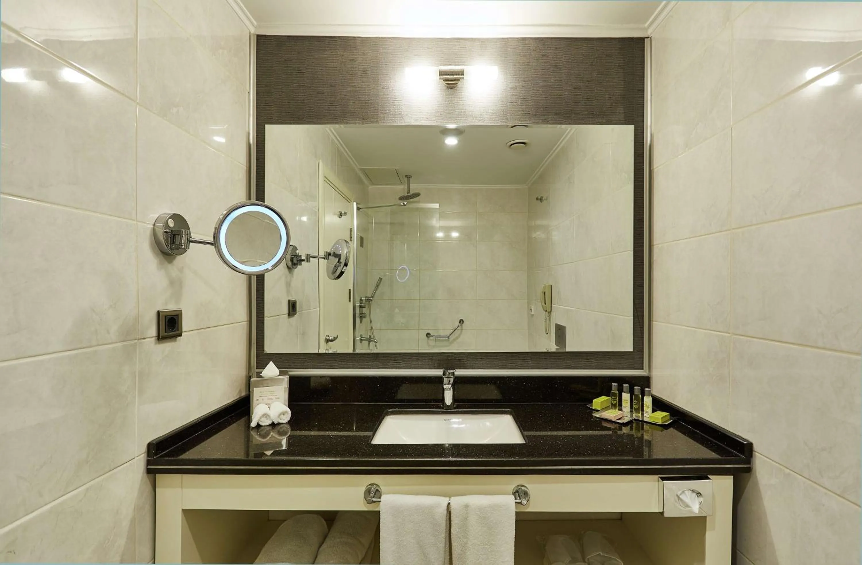 Bathroom in DoubleTree by Hilton Izmir - Alsancak